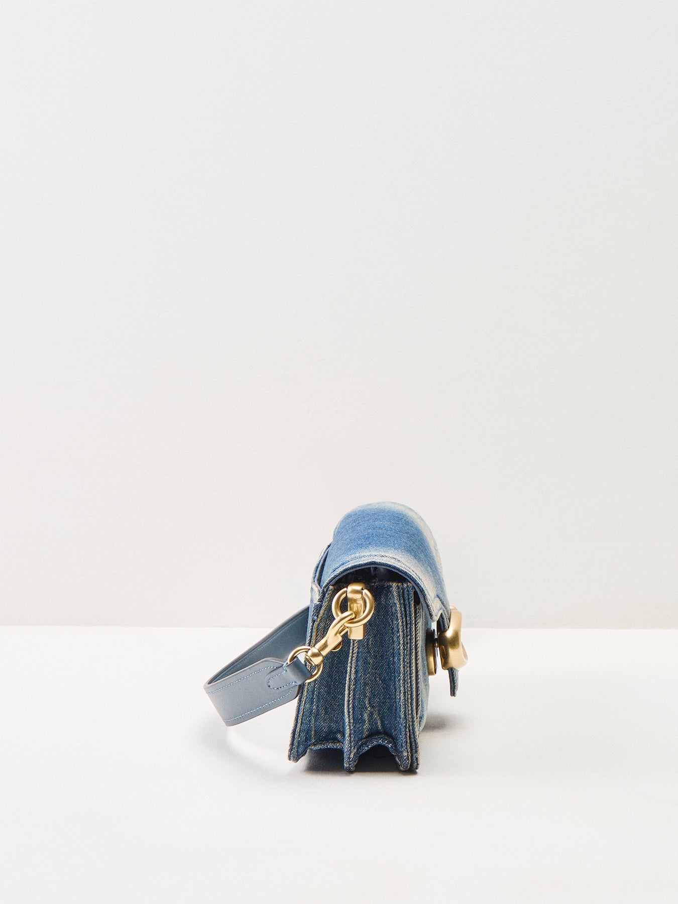 Loved Denim Tabby Shoulder Bag 20 Blue