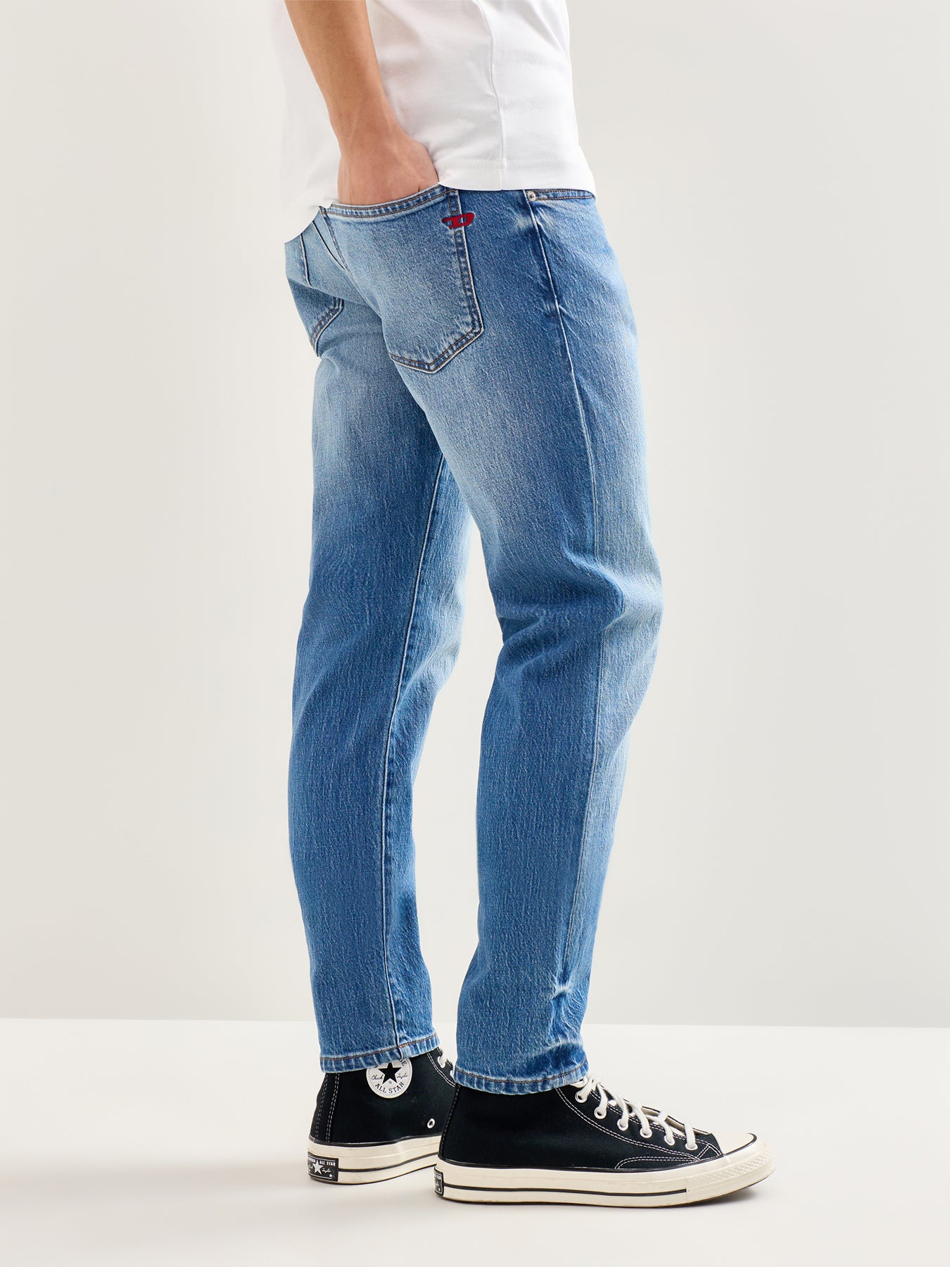 2019 D-Strukt Slim Fit Jeans Blue