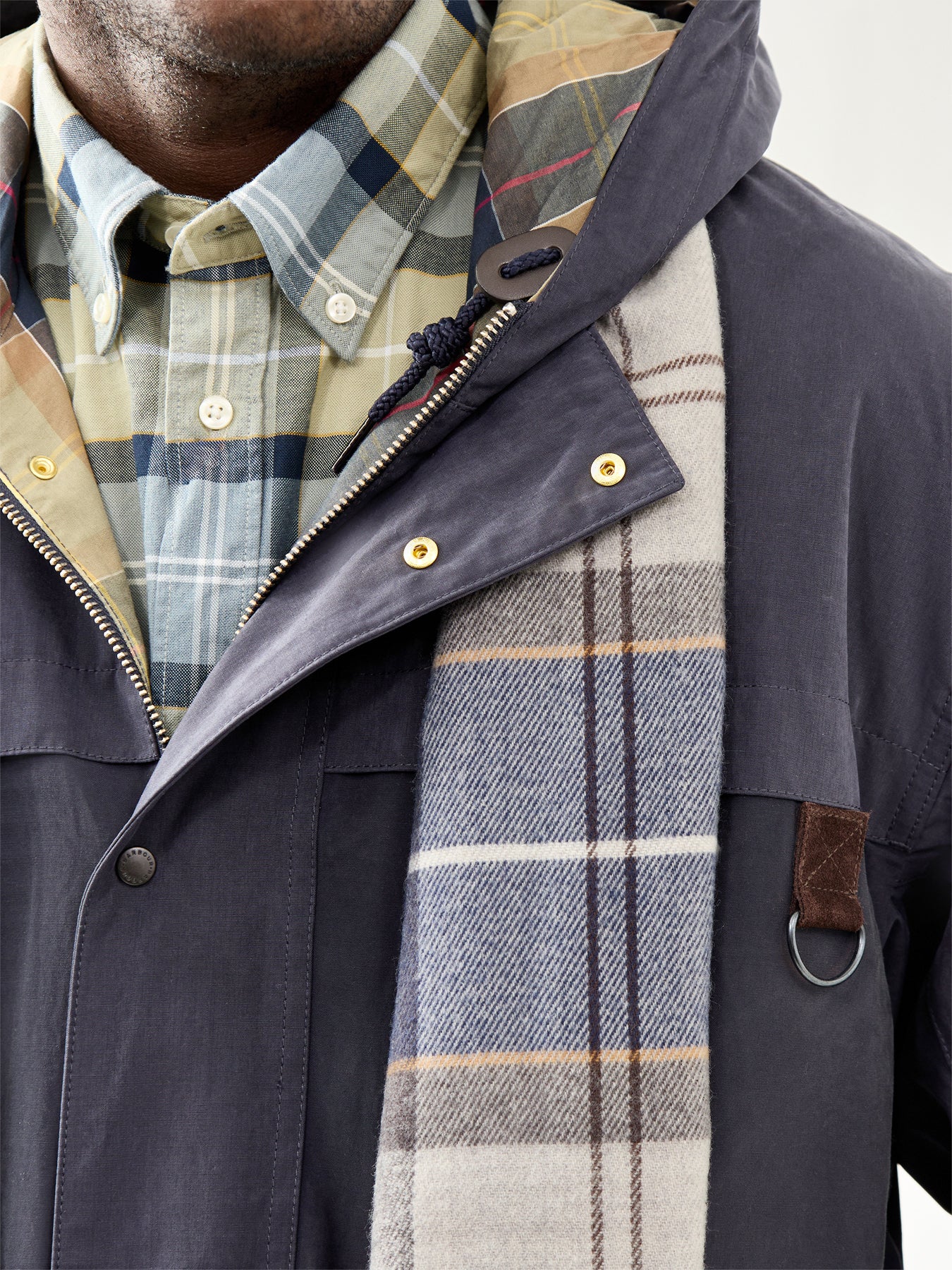 Icons Durham Casual Jacket Navy