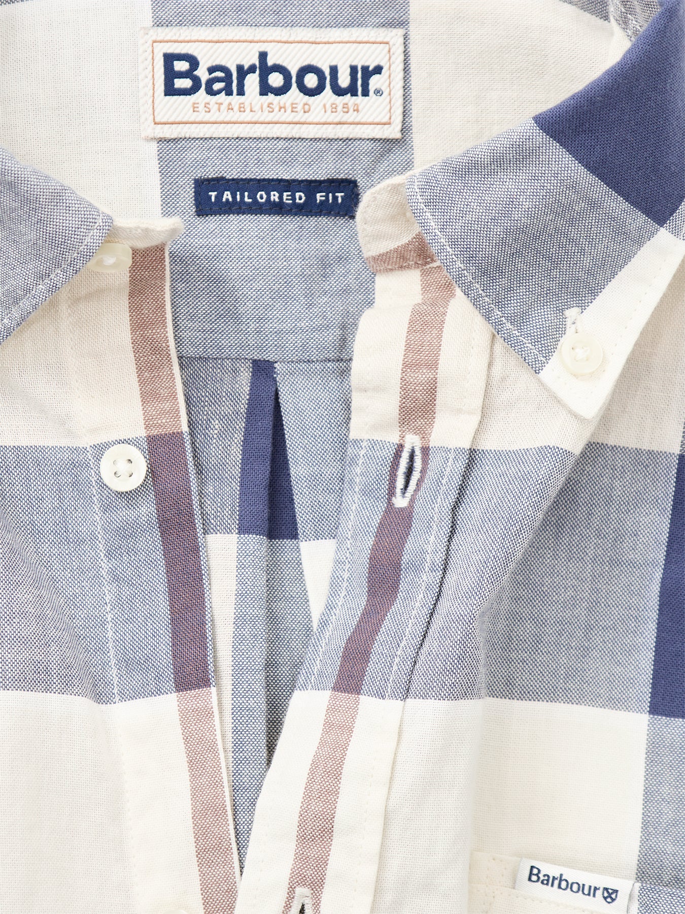 Douglas Short Sleeve Tailored Shirt Tartan