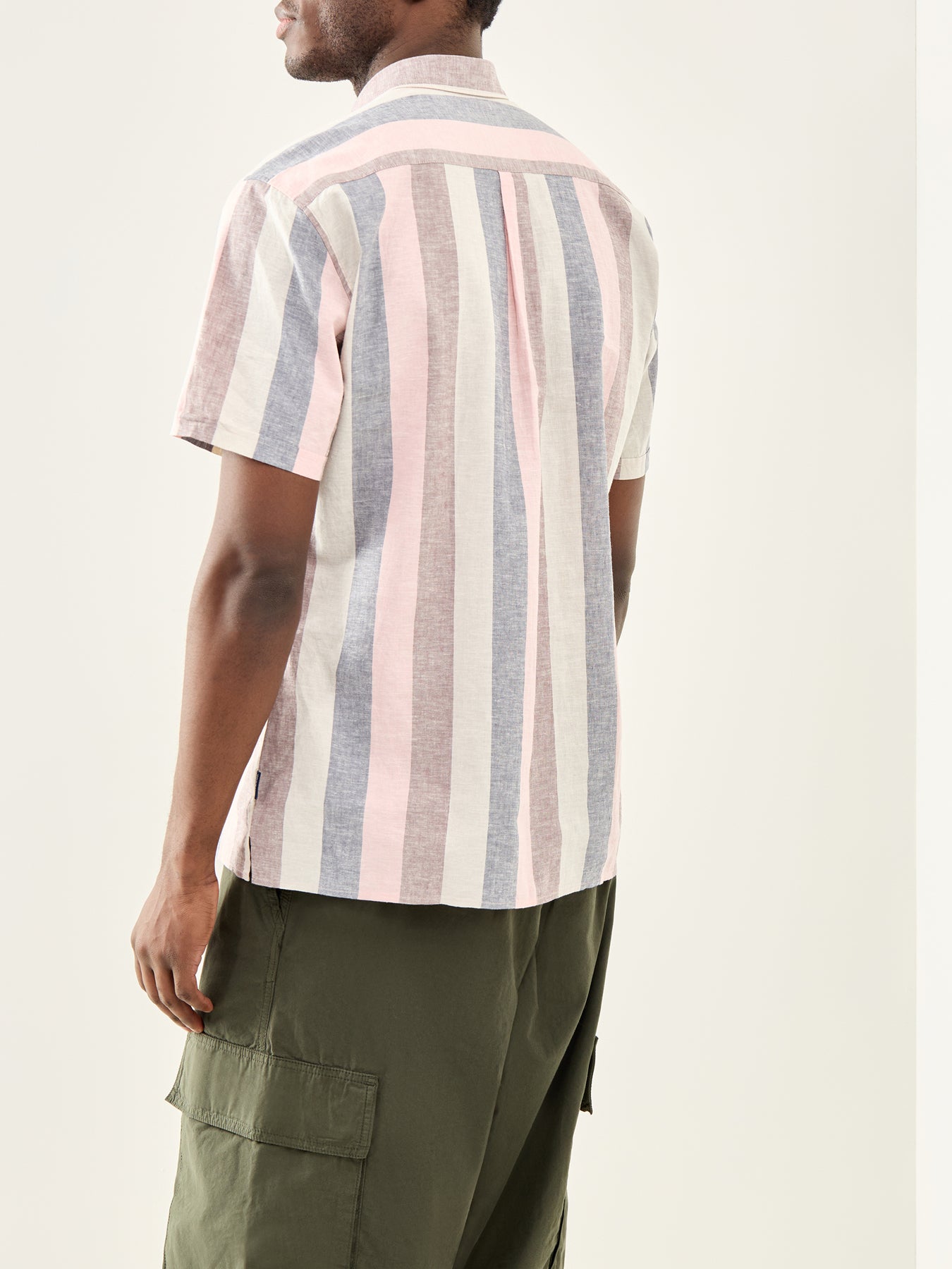 Portwell Short Sleeve Summer Fit Shirt Pink