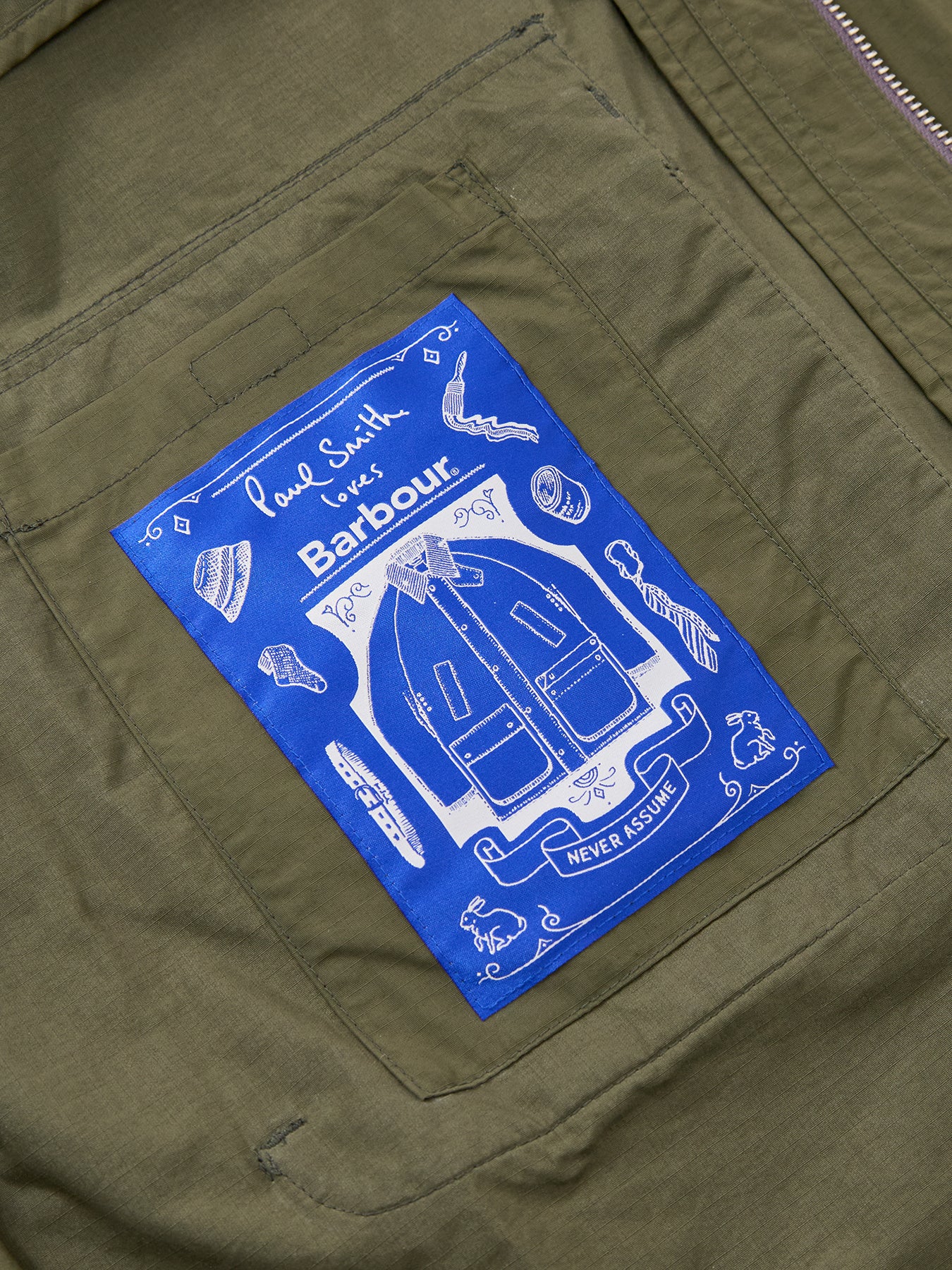 Paul Smith Loves Barbour Parka