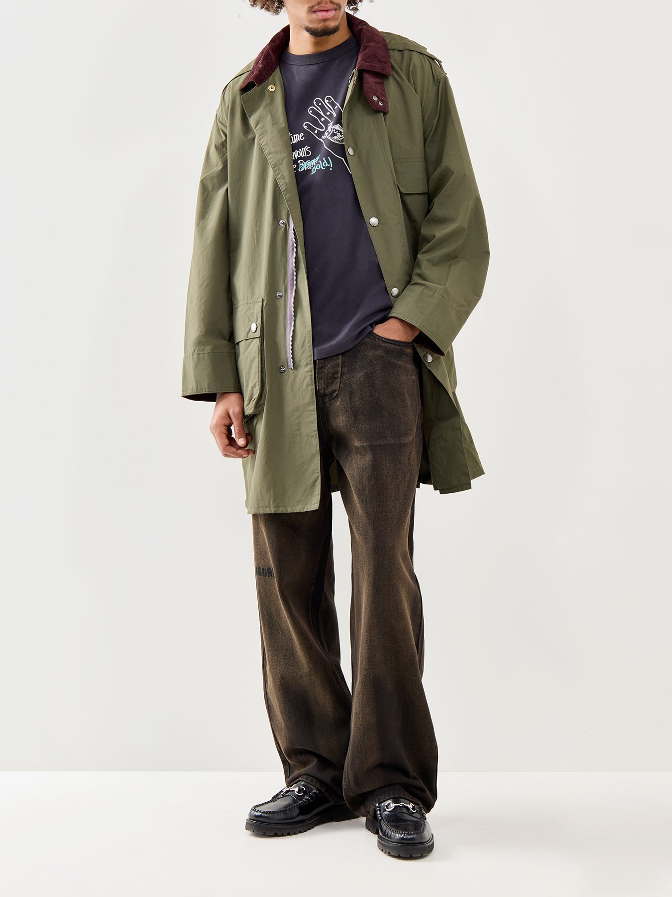 Paul Smith Loves Barbour Fortune Graphic T-Shirt
