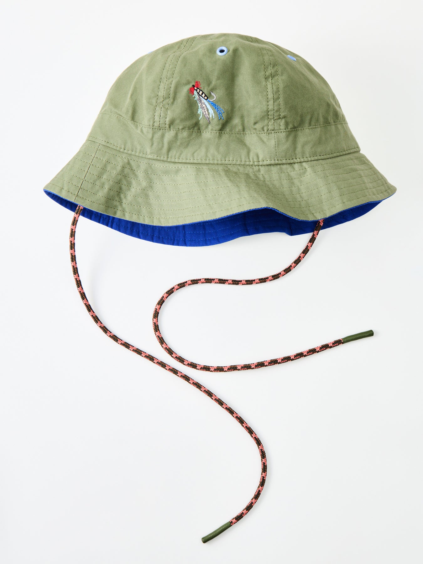 Paul Smith Loves Barbour 6 Panel Bucket Hat