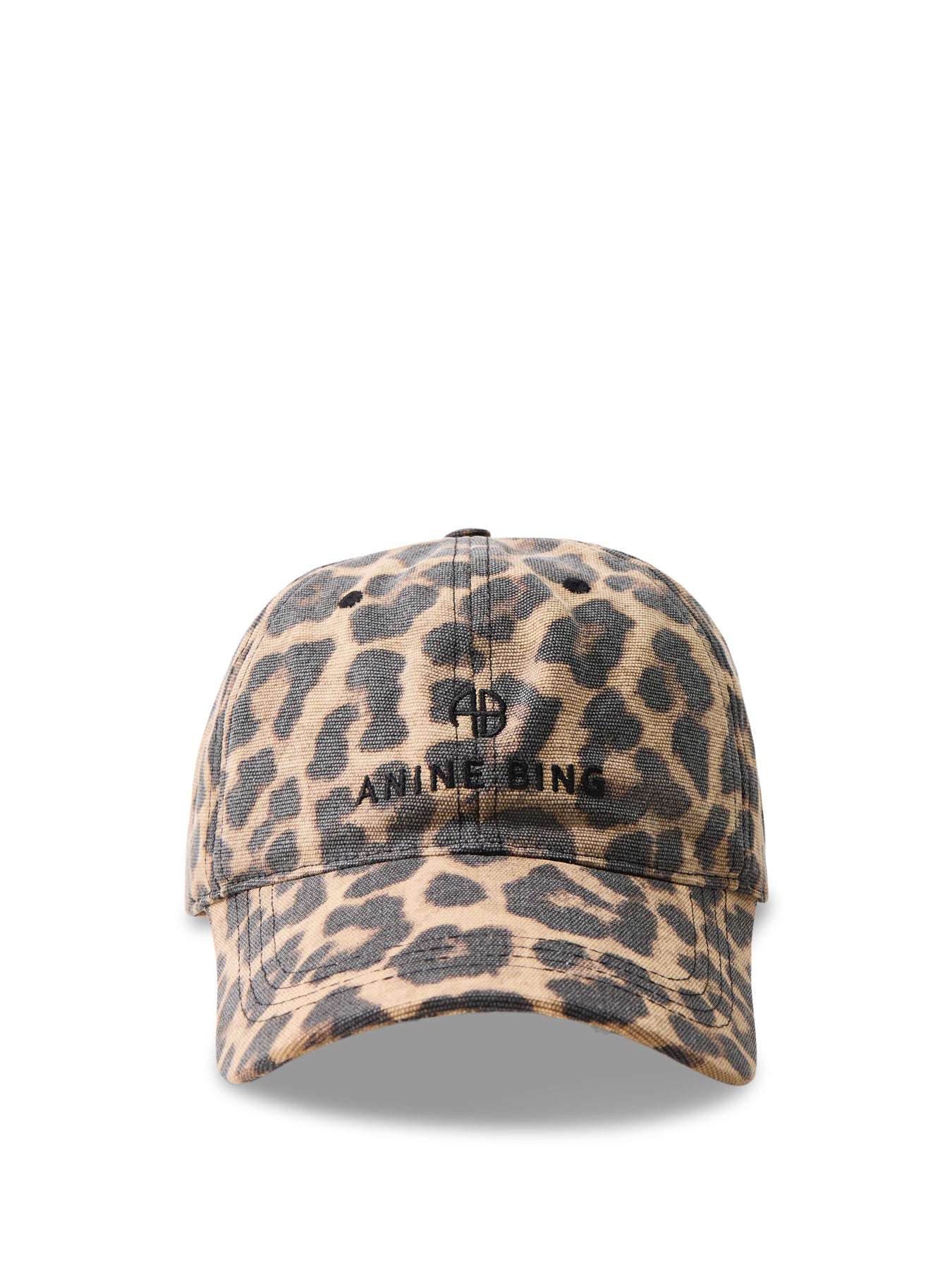 Anine Bing JeremyLeopard Print Baseball Cap - Tan & Black Anine Bing Jeremy Baseball Cap in Brown | Lyst UK main image 4