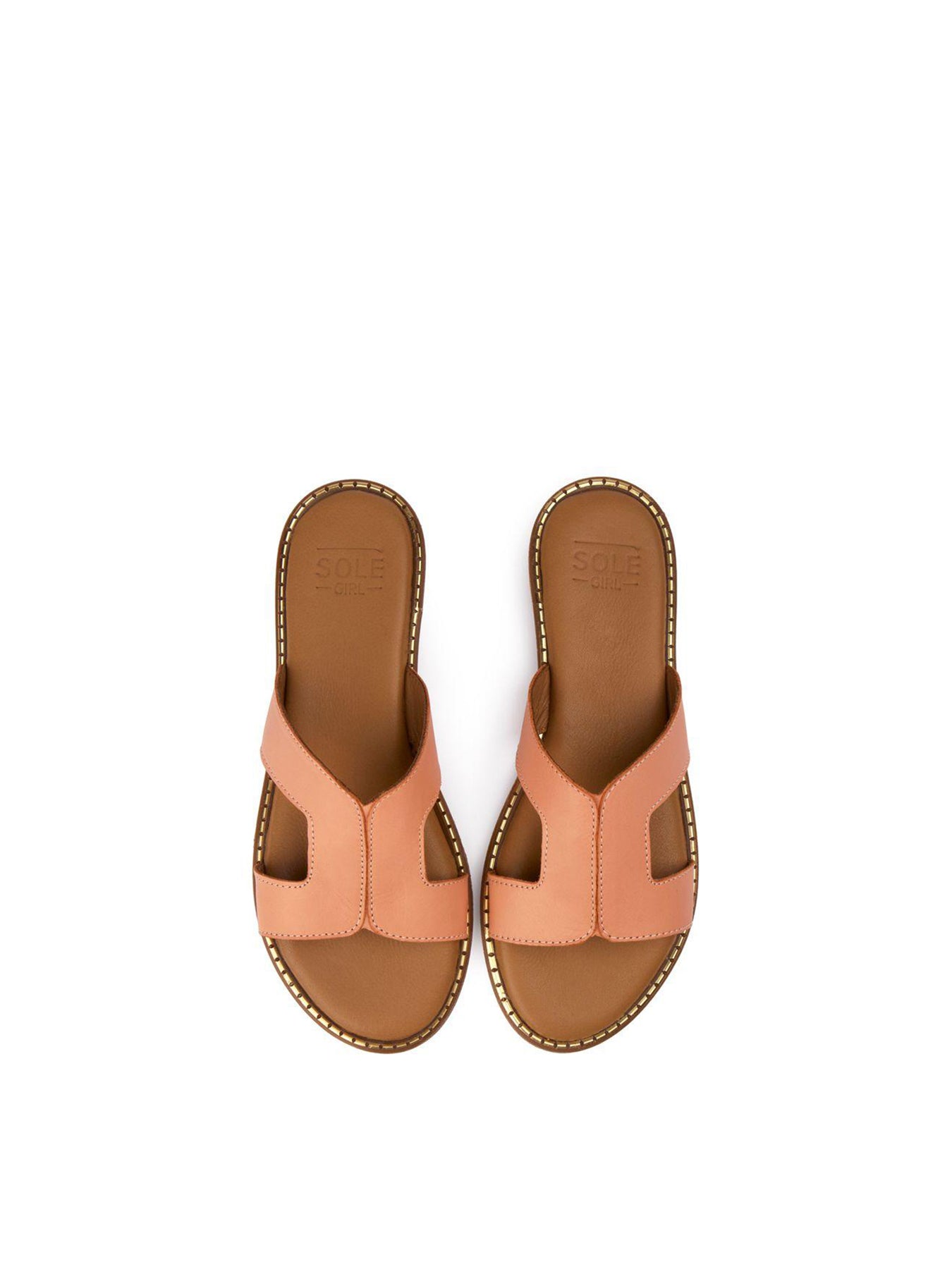 Noor Slide Sandals Orange