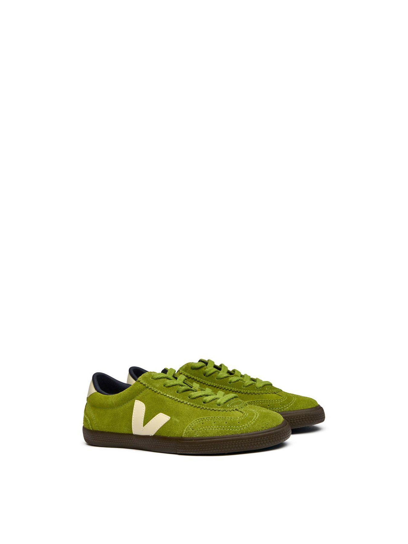 Volley Suede Trainers Green