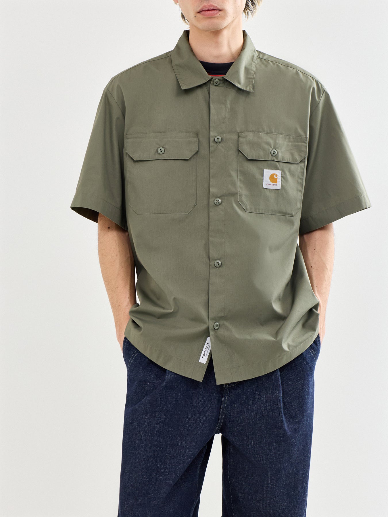 Craft Short Sleeve Shirt Green