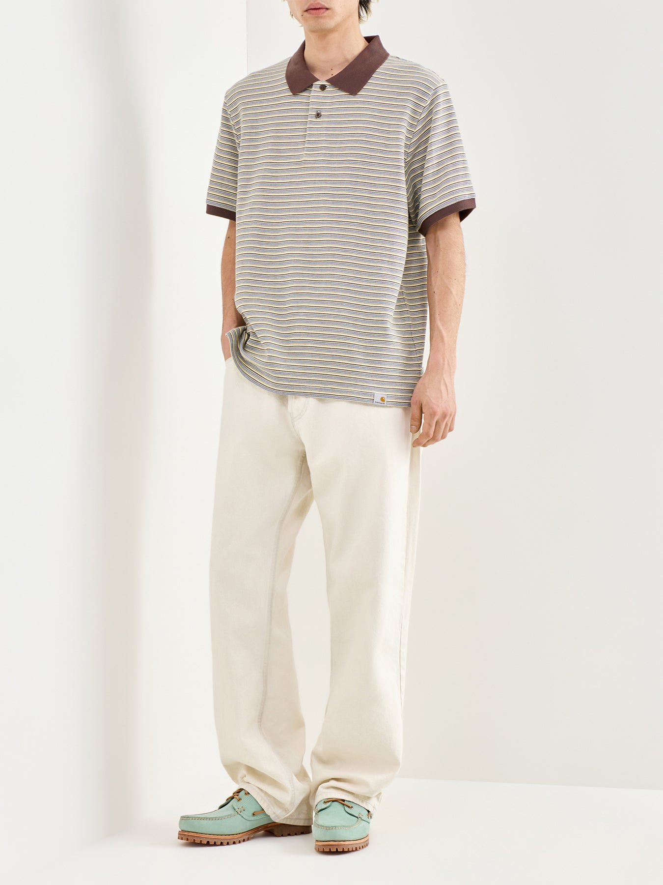 Dion Stripe Polo Shirt