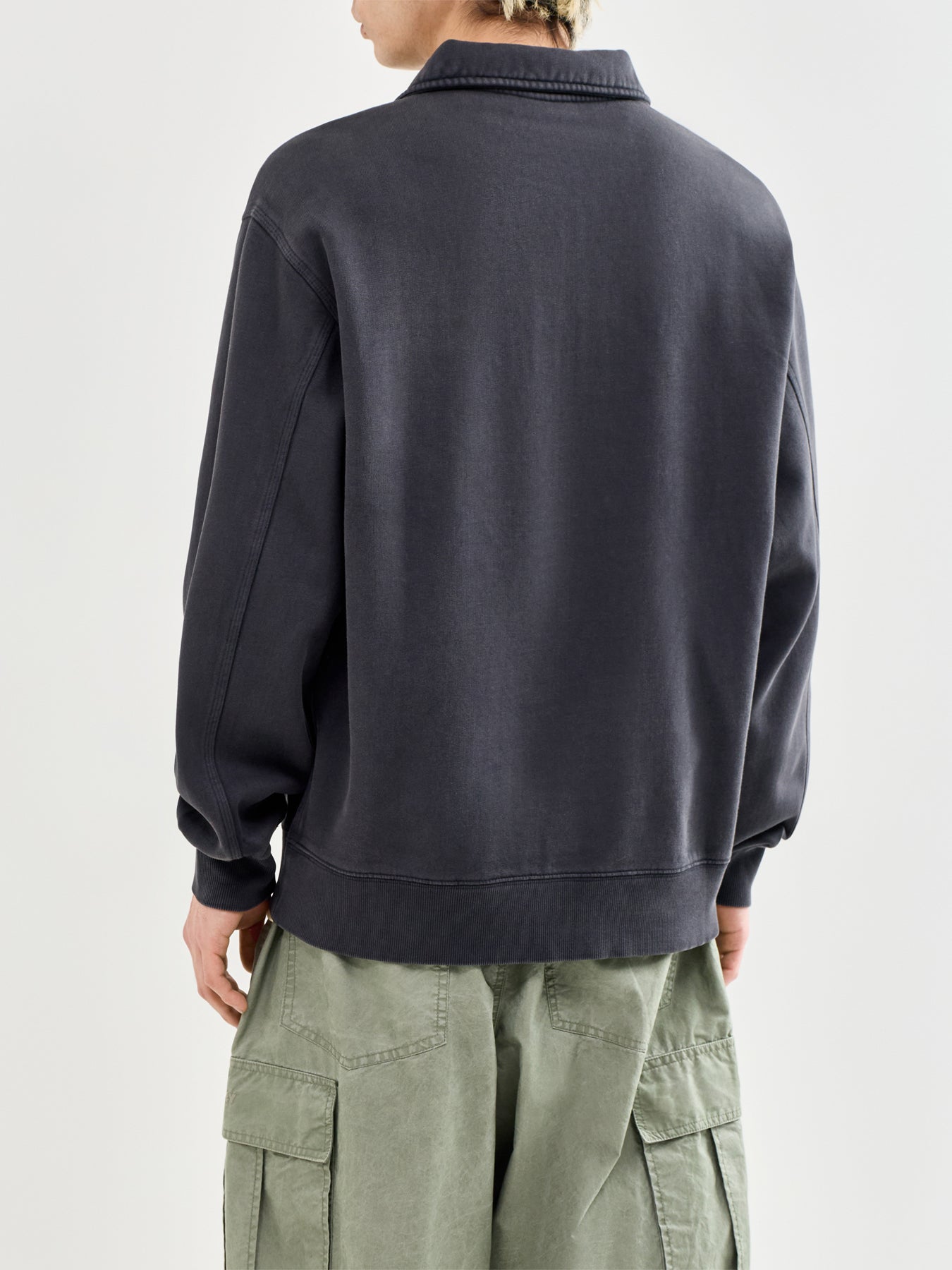 Half Zip Sweatshirt Black