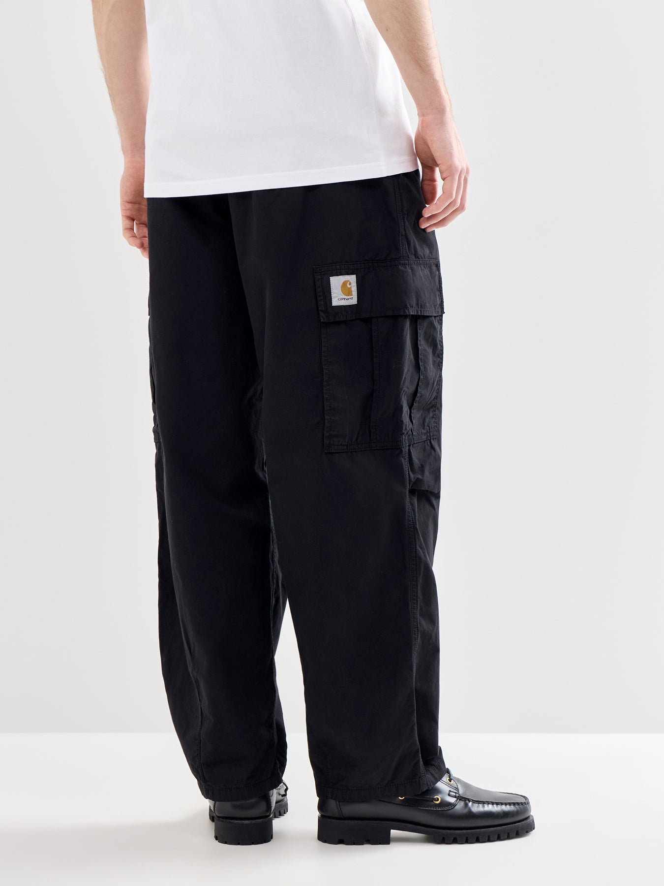 Cole Cargo Trousers Black