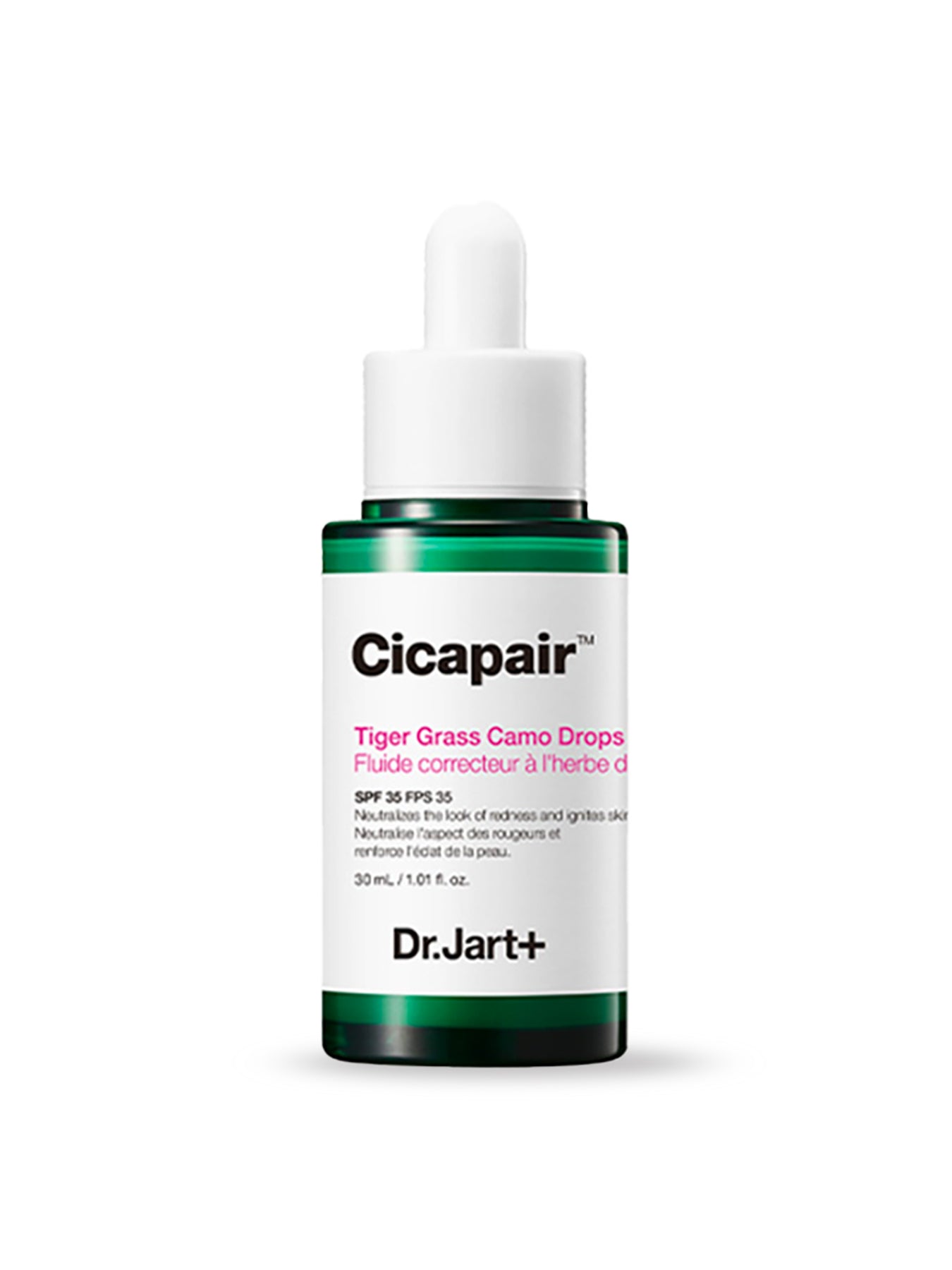 The Cicapair Tiger Grass Camo Drops SPF 35 30ml