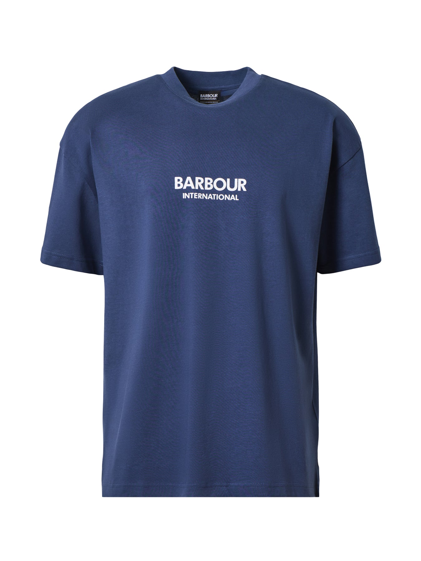 Graphic Cotton T-Shirt Blue