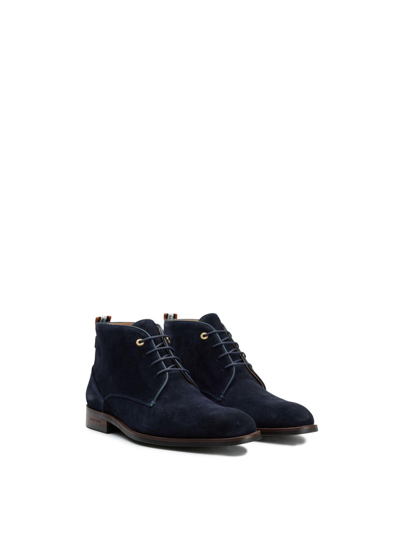 Allos Suede Chukka Boots Blue