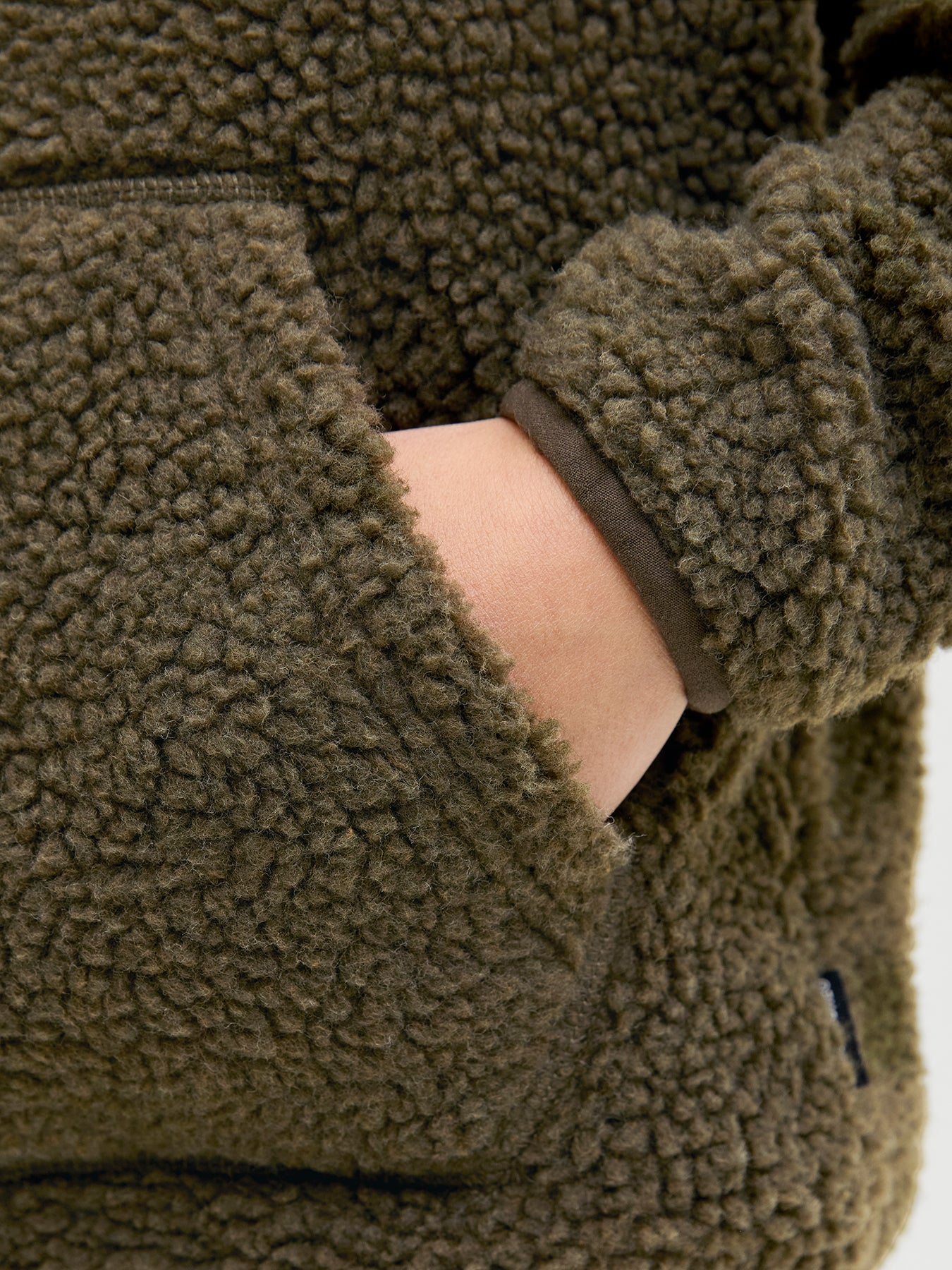 Kids’ Flare Teddy Hooded Sweatshirt