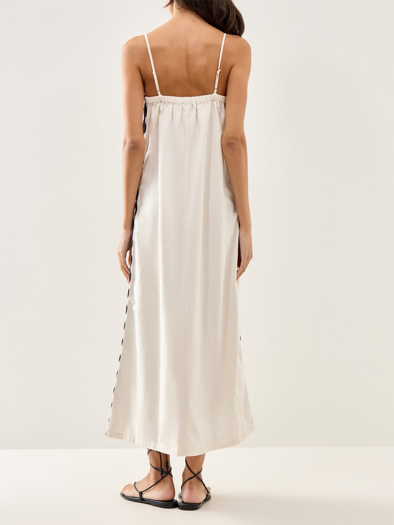 Bandeau Maxi Dress Cream