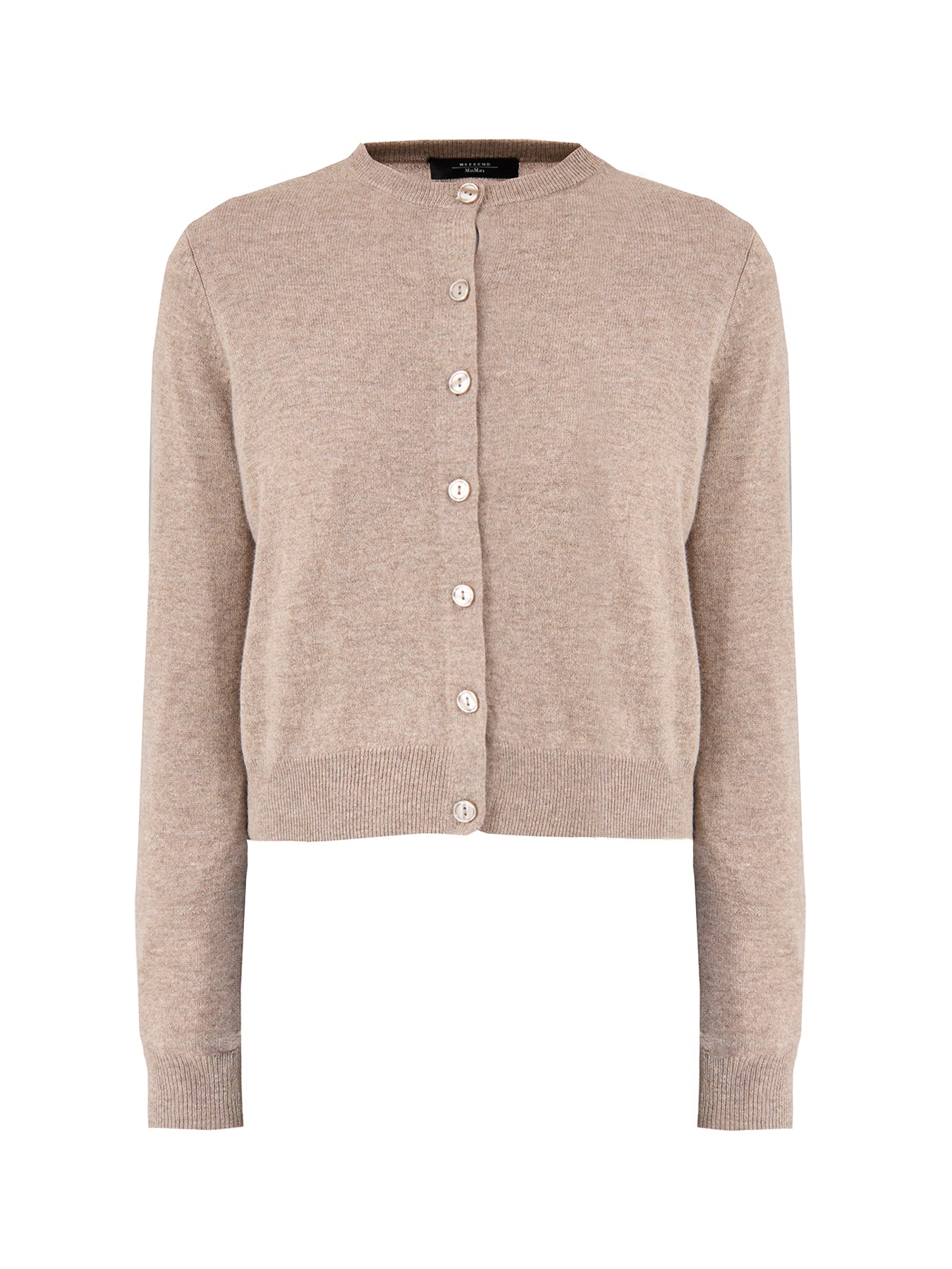 Nebbia Wool Cashmere Cardigan Beige