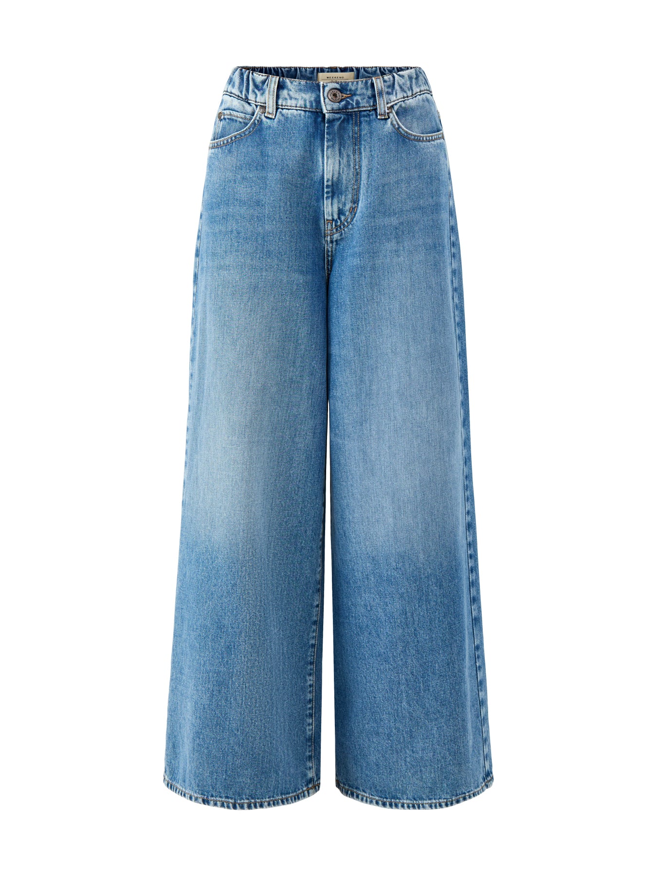 Abete Oversized Denim Trouser Navy