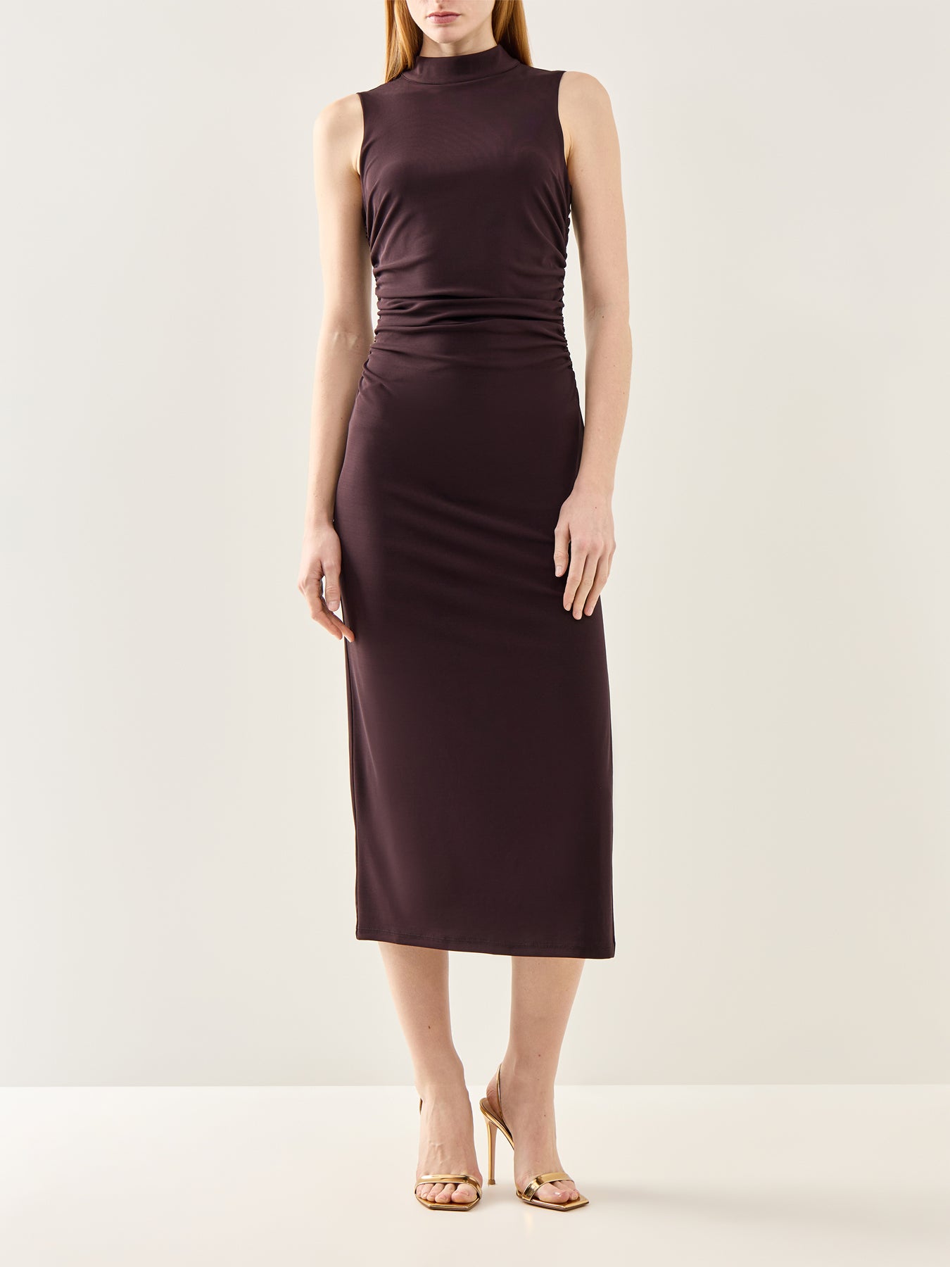 MLL Mirra Jersey Dress Burgundy