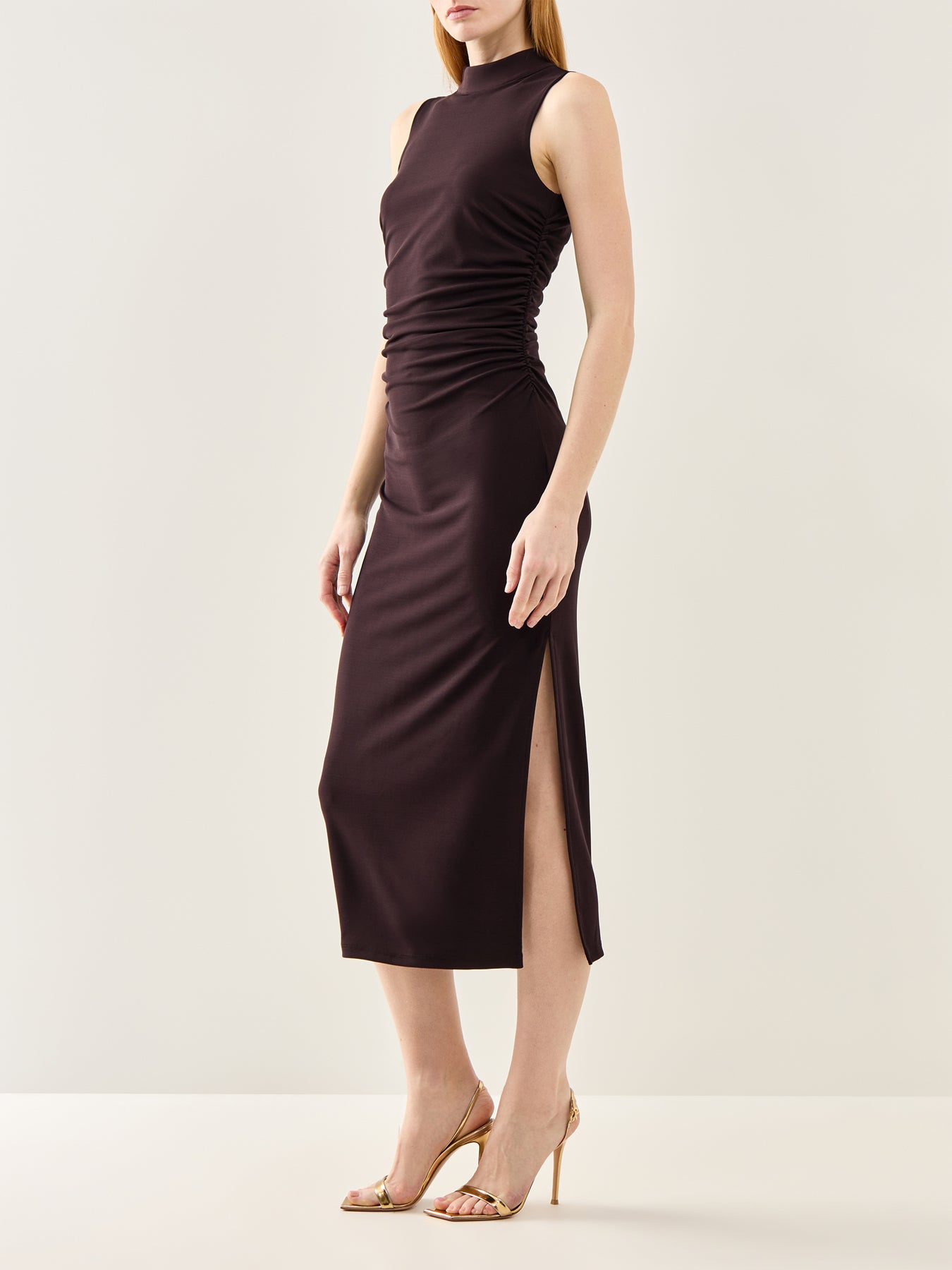 MLL Mirra Jersey Dress Burgundy