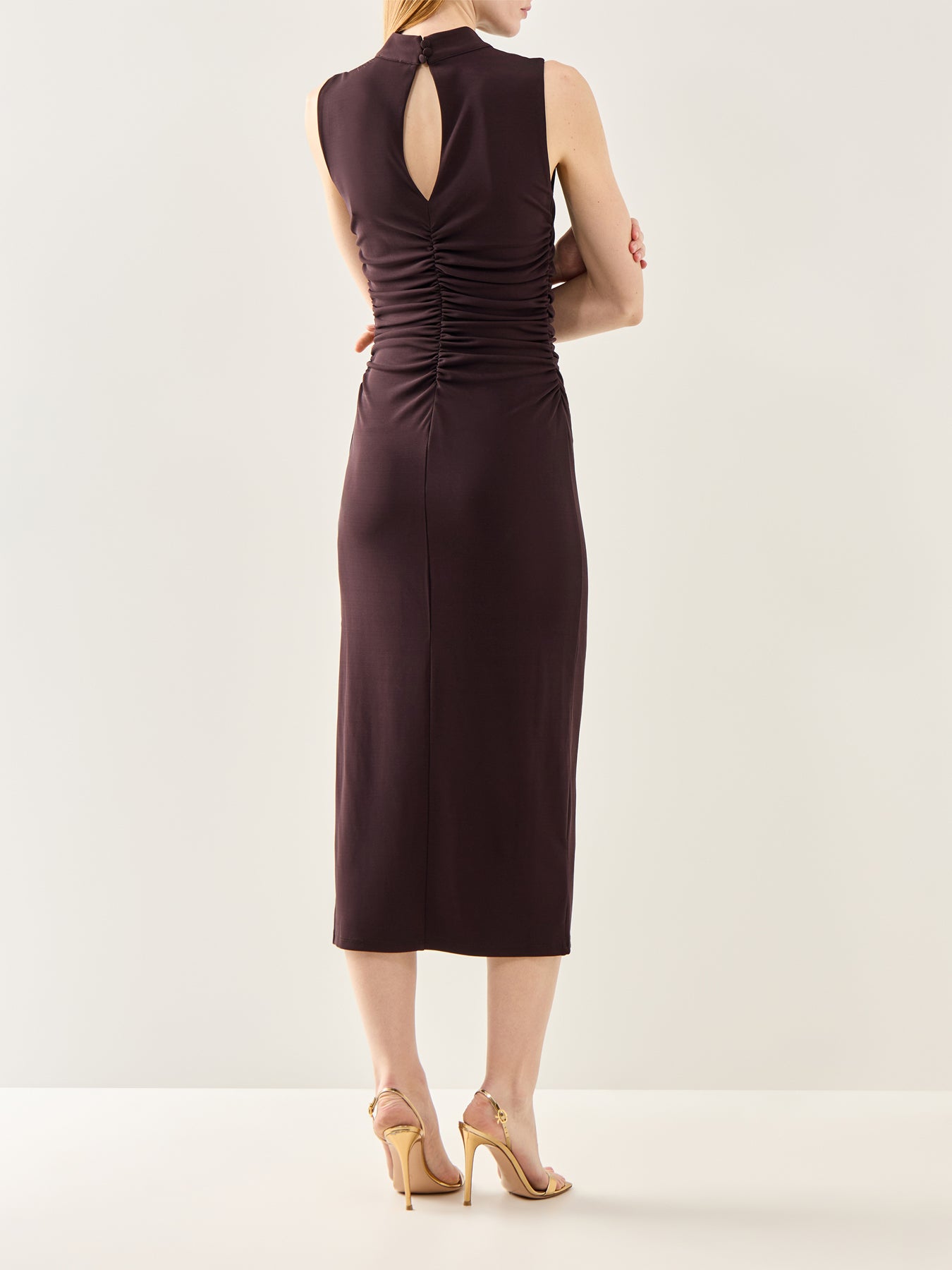 MLL Mirra Jersey Dress Burgundy