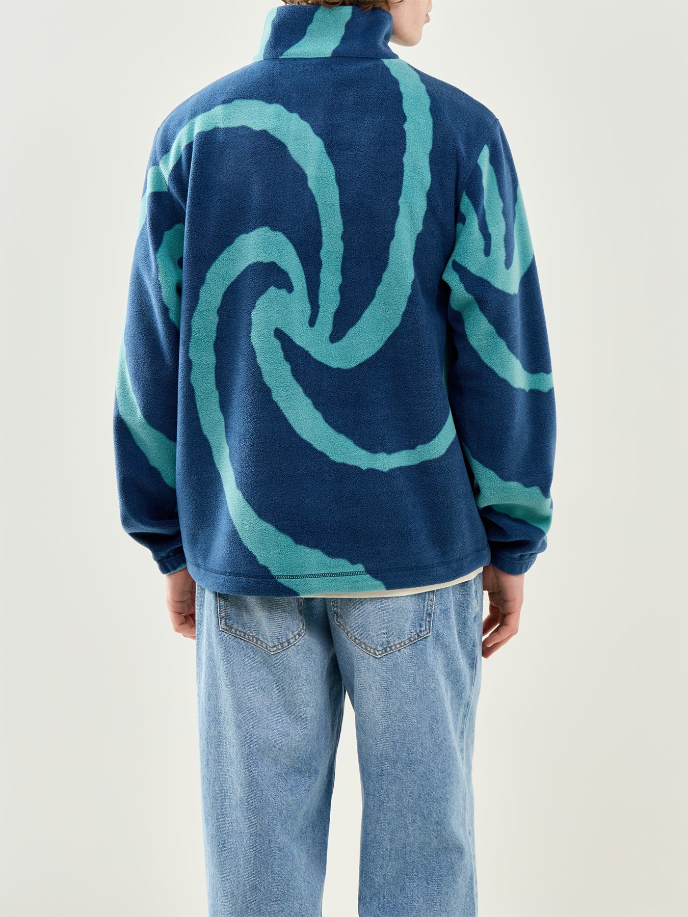 Chevy 1/4 Zip Fleece Blue