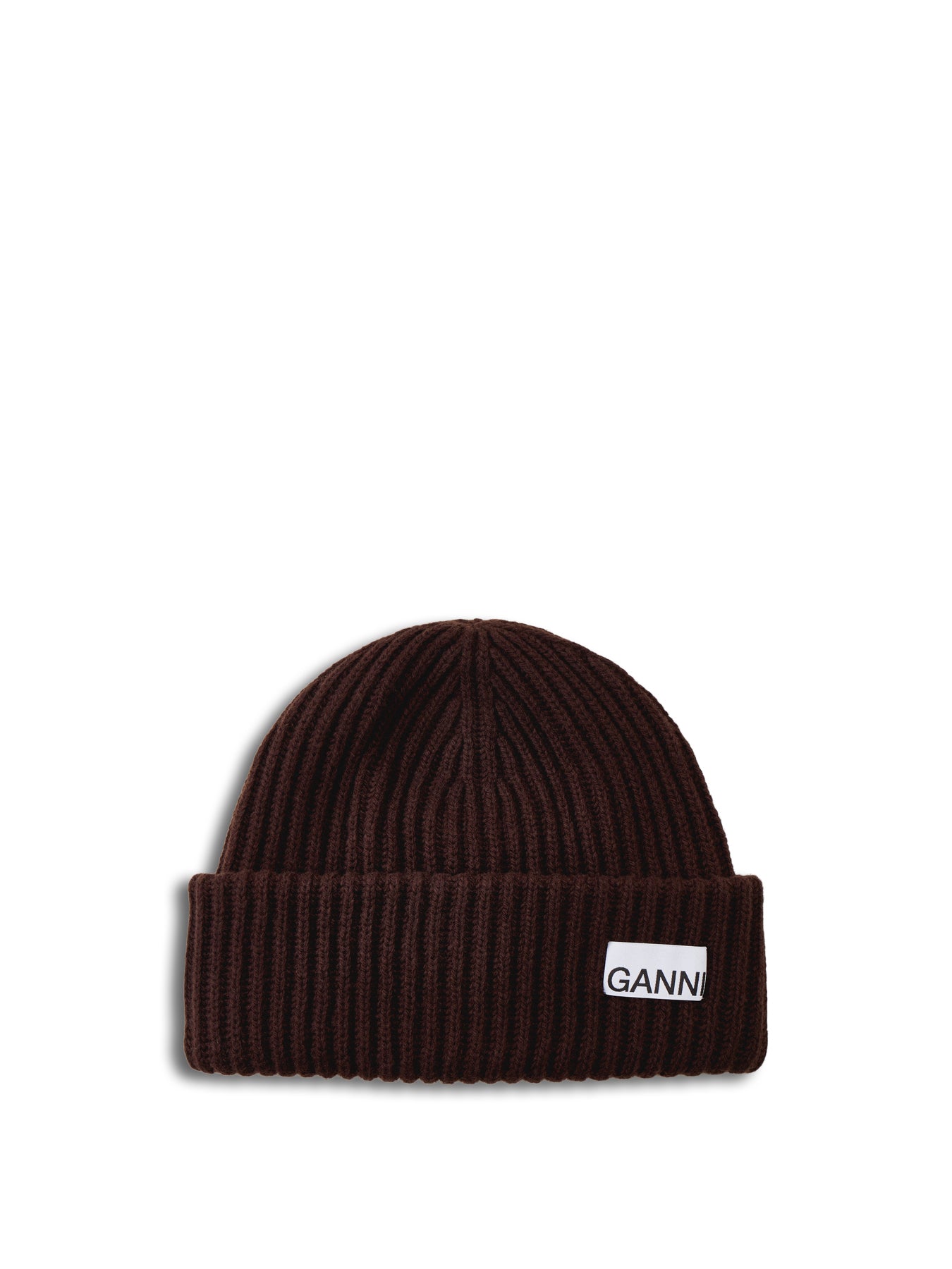 Structured Rib Beanie Chocolate Plum – Fenwick