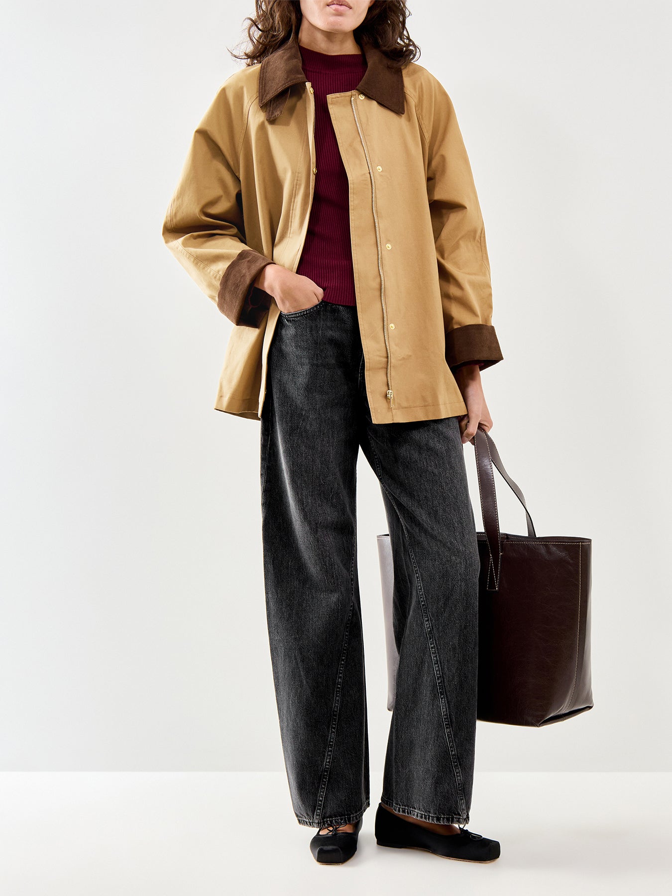 Freddie Barn Coat Brown