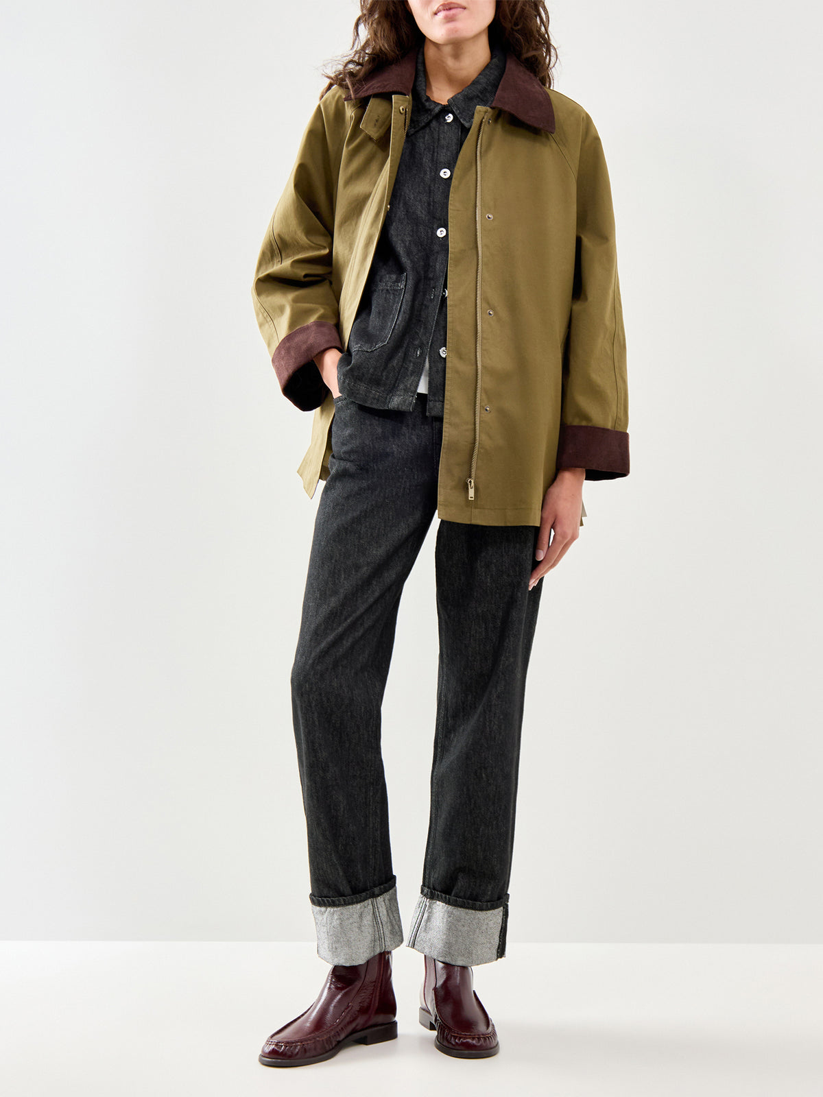 Freddie Barn Coat Khaki