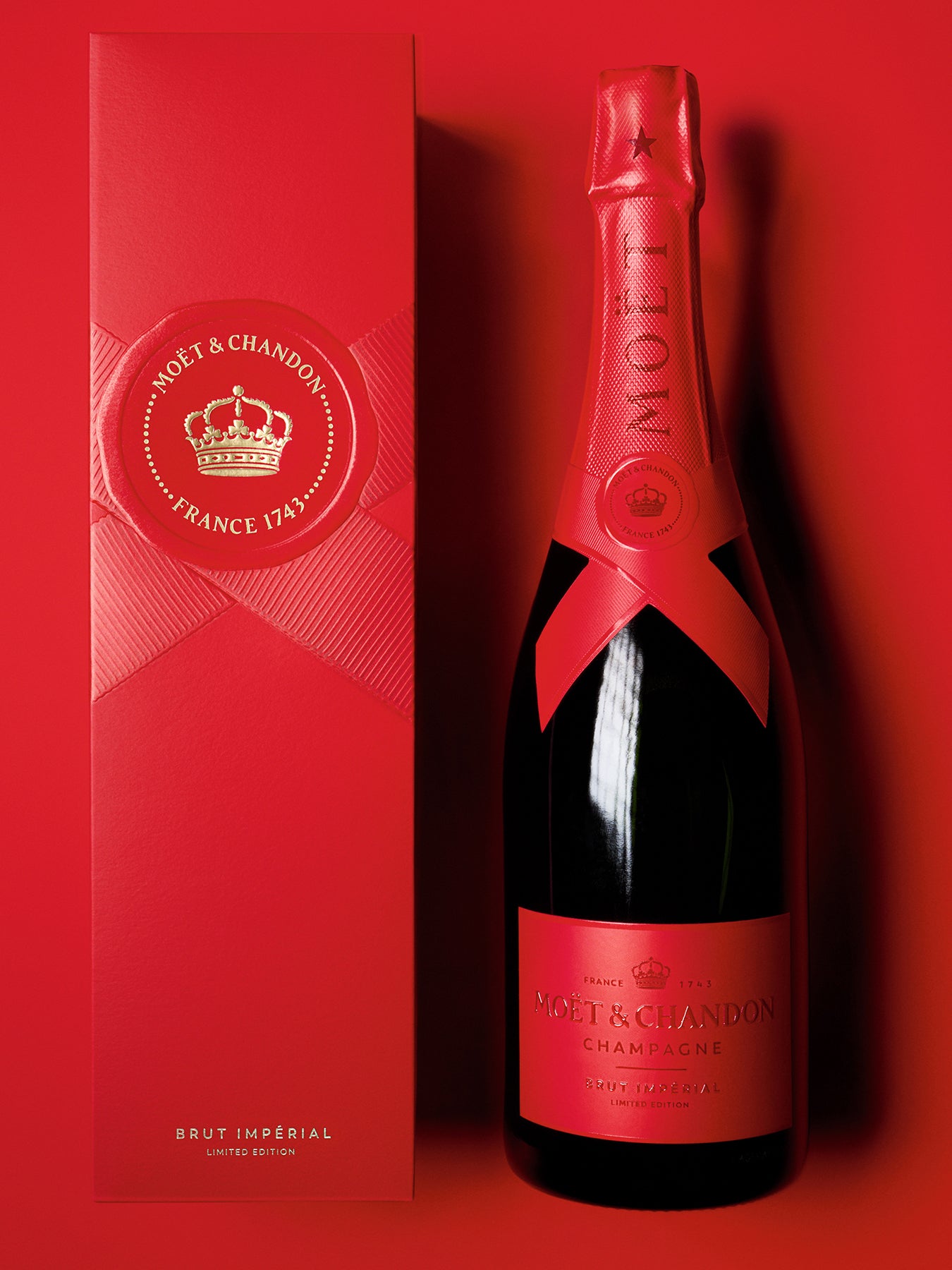 Brut Limited Edition Champagne Red 75cl