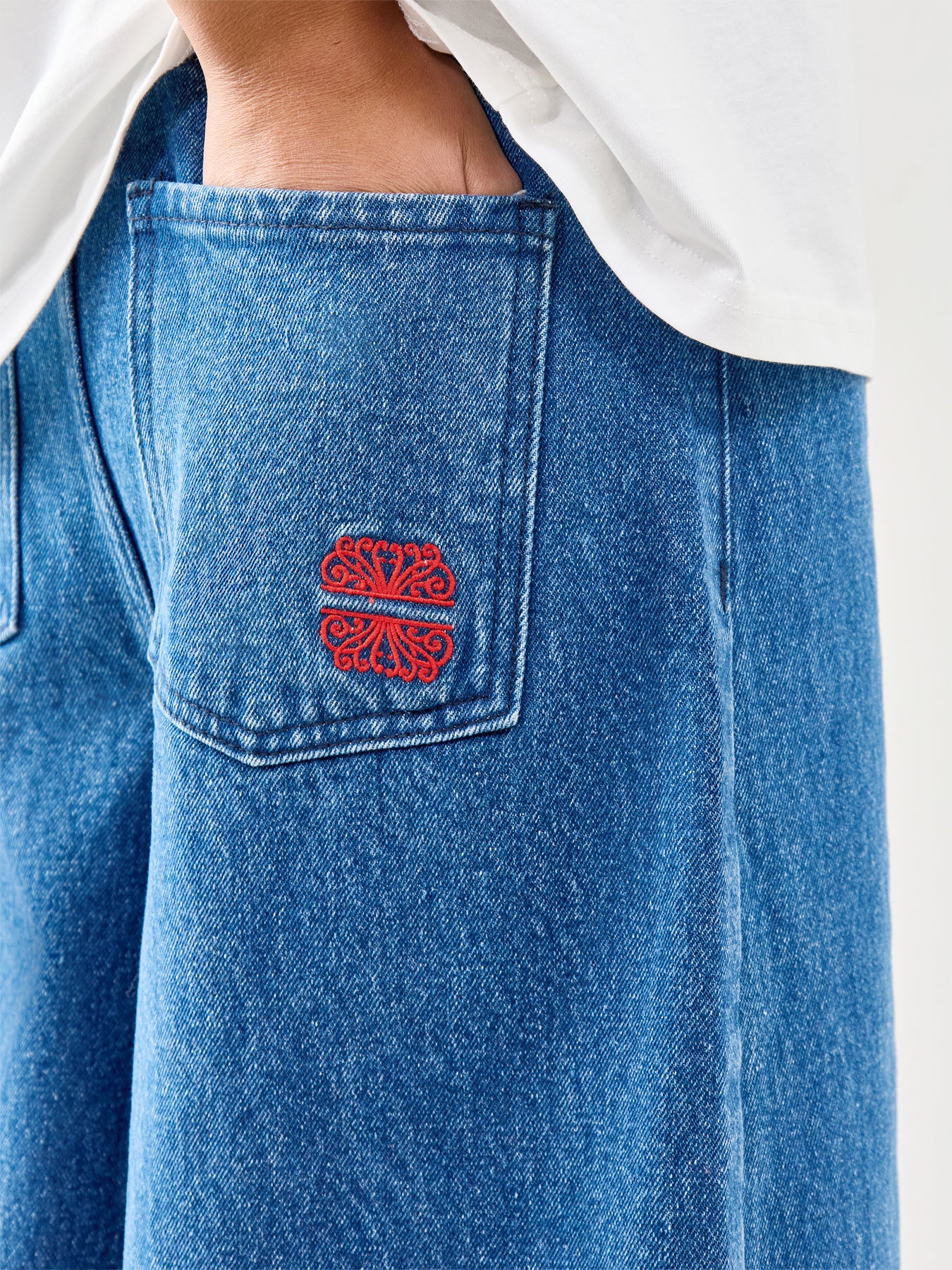 Palazzo Jan Jeans Blue