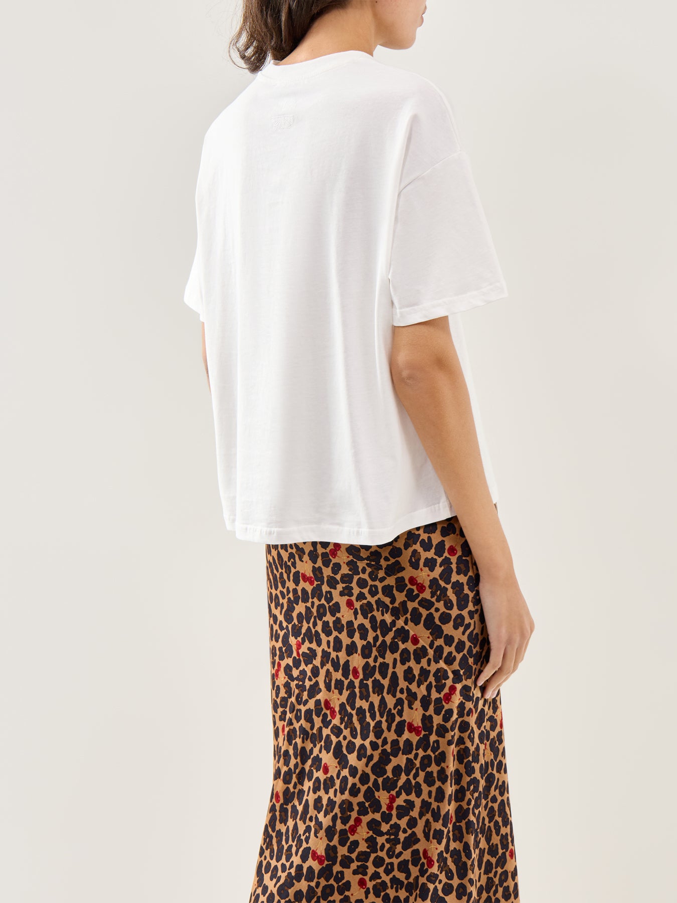 Call Me Boxy Cotton T-Shirt White