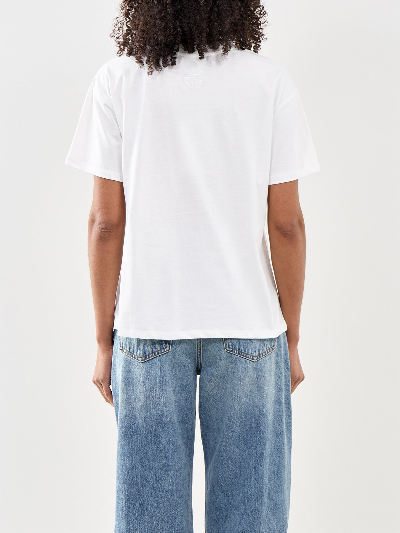 Cowboy Boot Graphic T-Shirt White