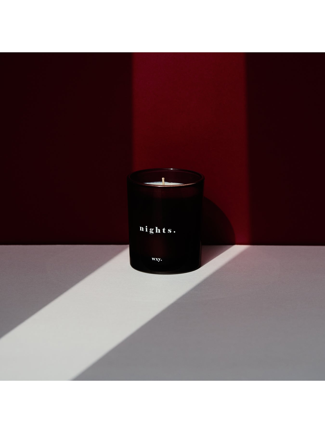 Nights 200g Candle Burgundy