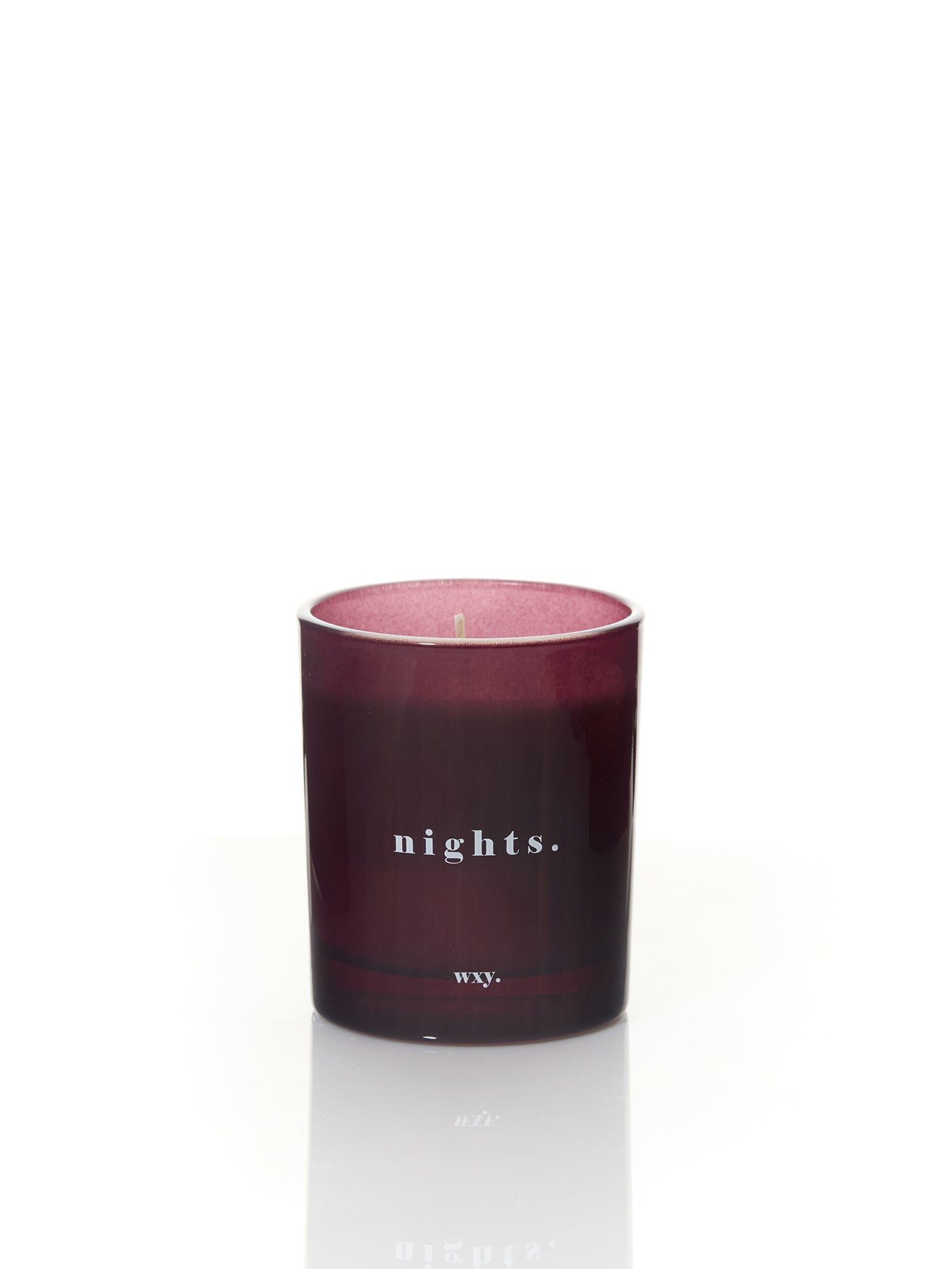 Nights 200g Candle Burgundy