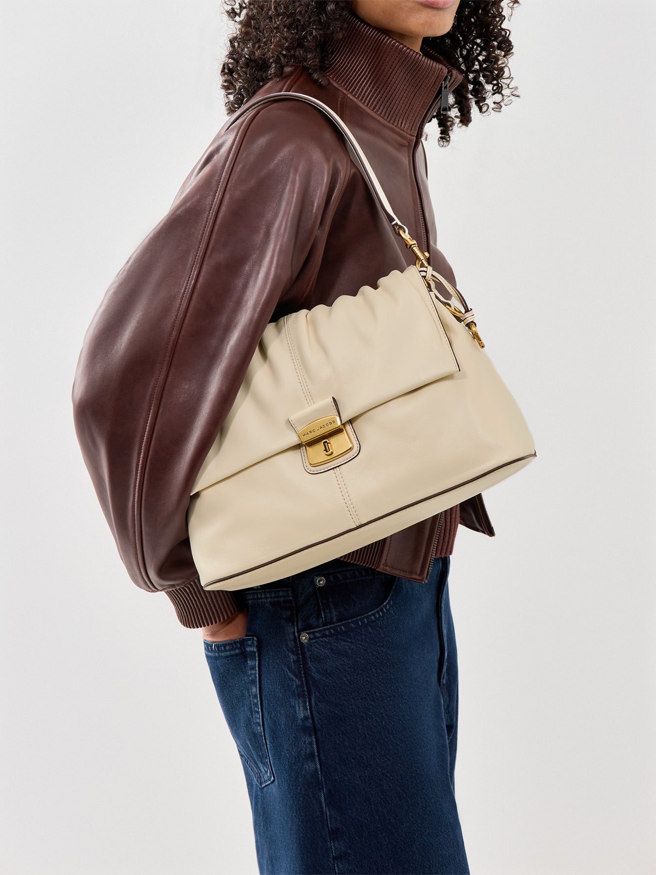 Cristina Messenger Bag White
