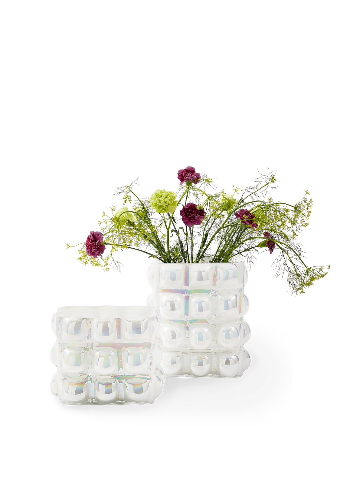 Bubble Glass Vase Large