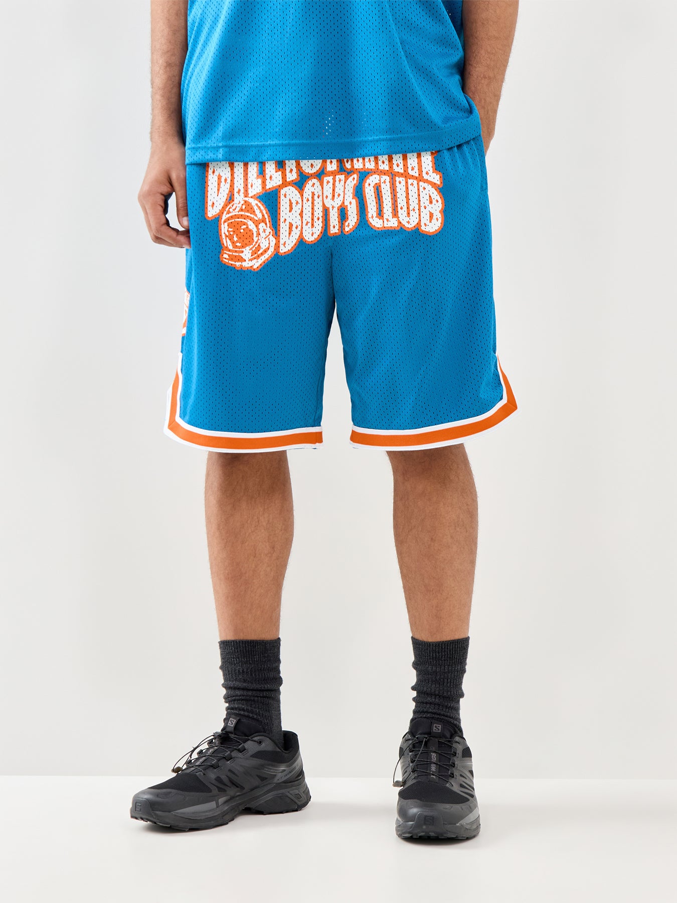 Mesh Sports Shorts Blue
