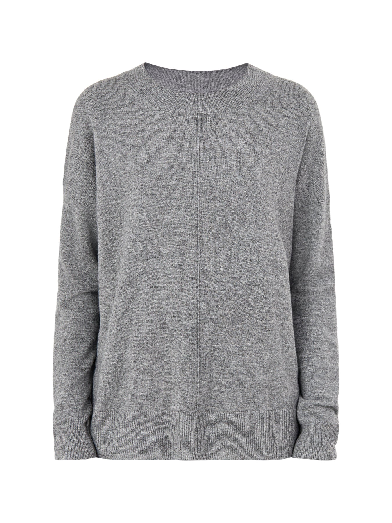 Wide Slouchy Jumper Grey