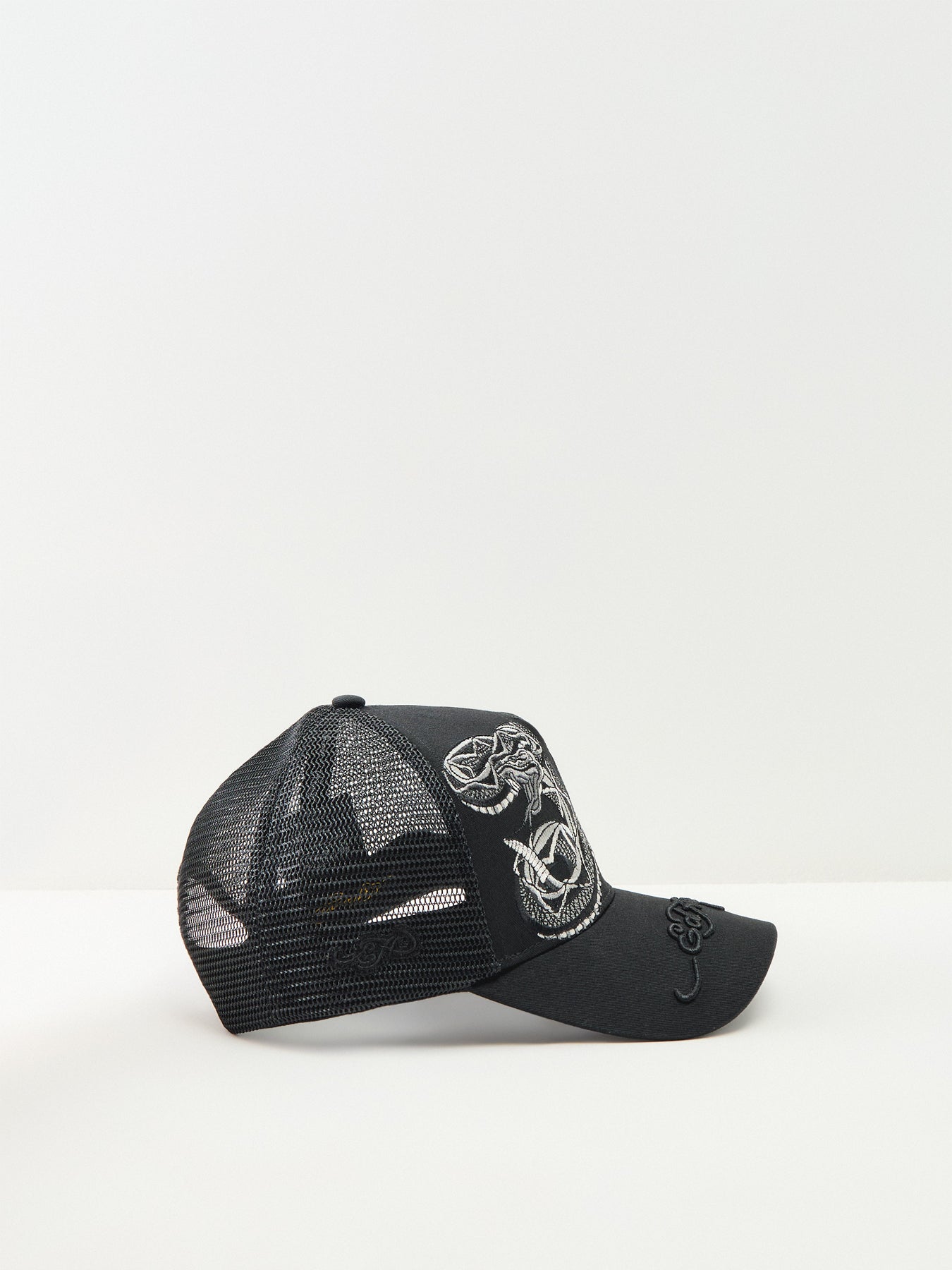 Mesh Trucker Cap Black