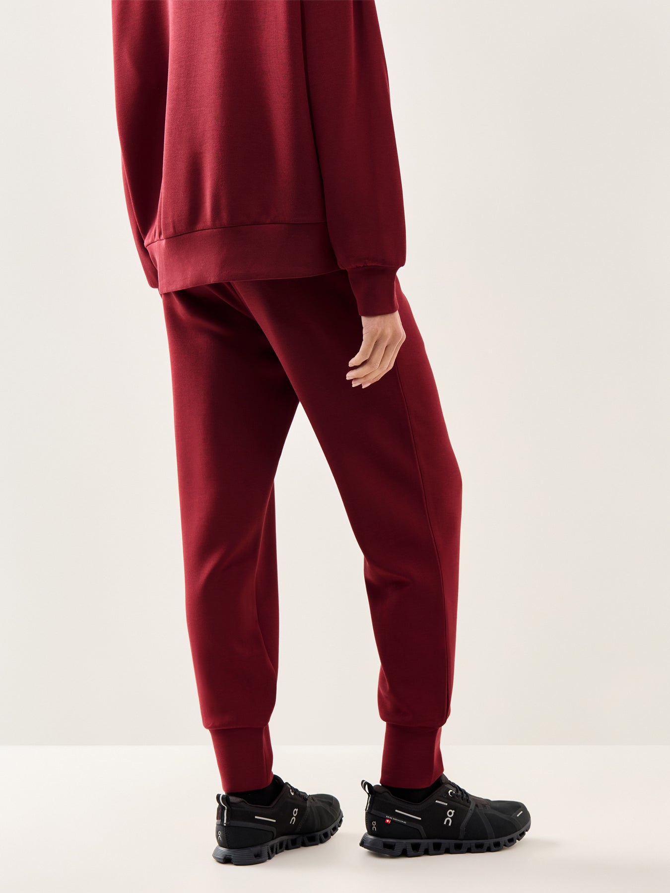 The Slim Cuff Pant 27.5 New Maroon