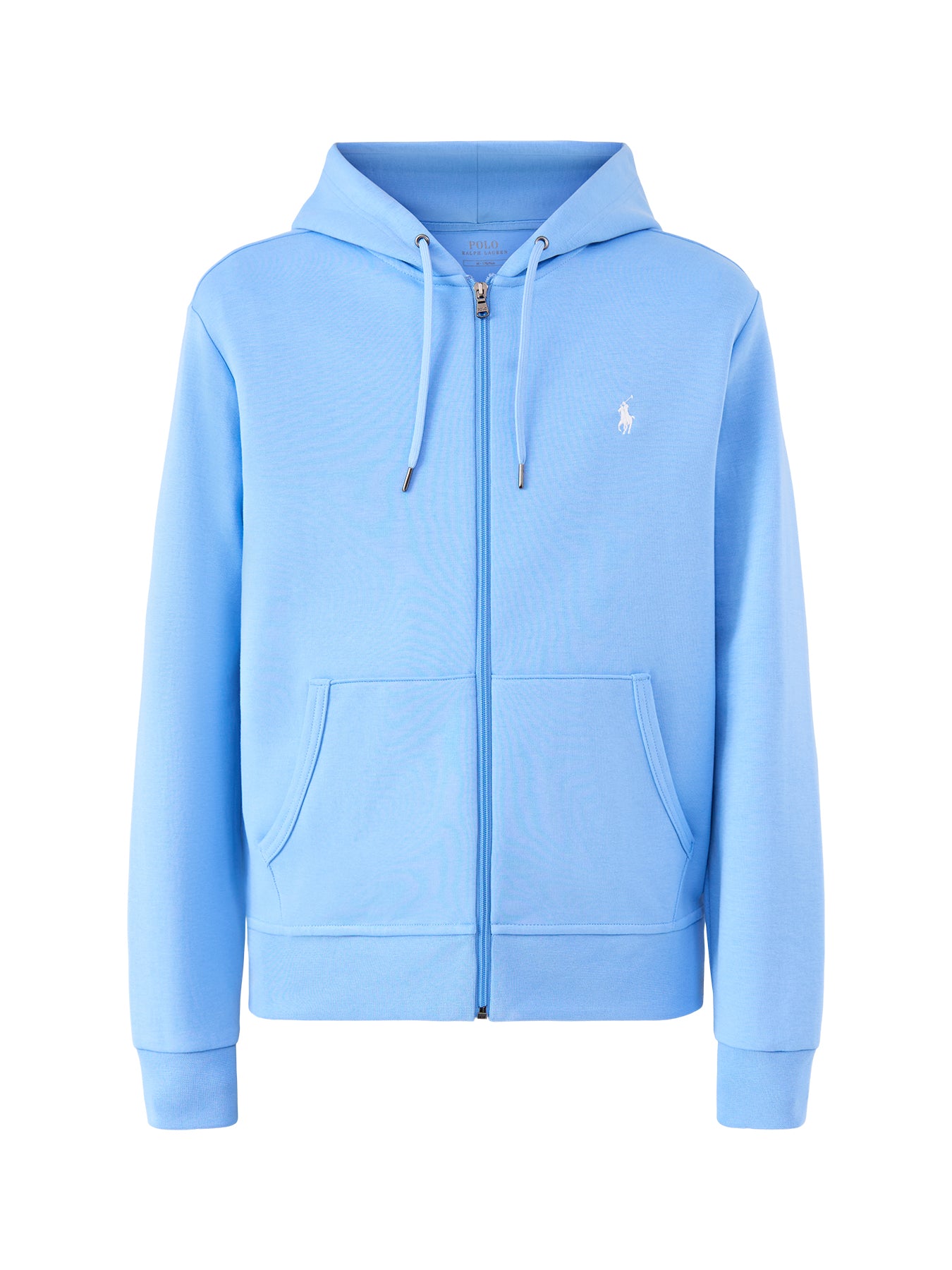 Double Knit Hoodie Blue