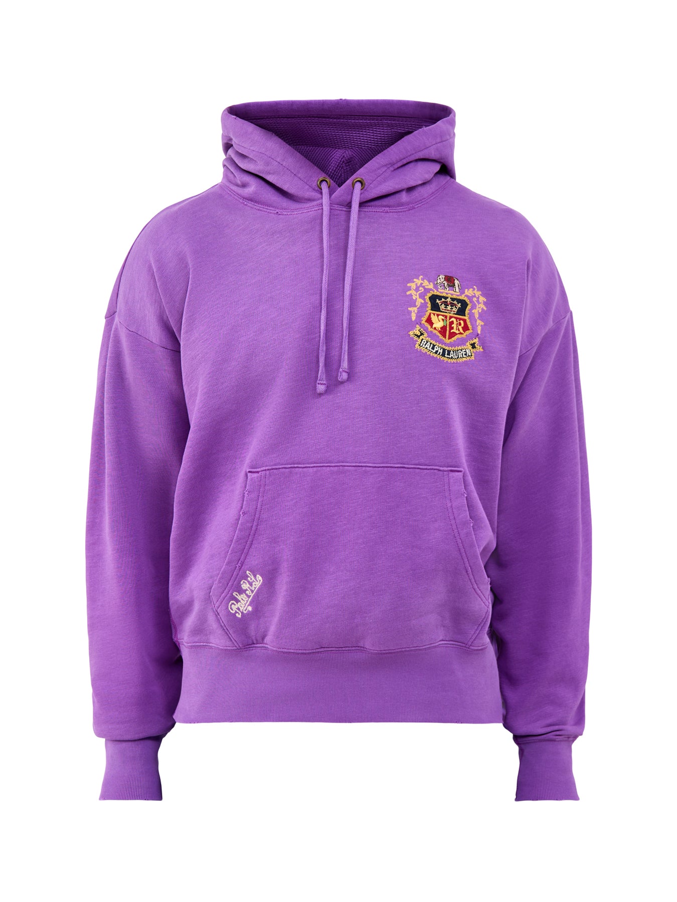 Crest Overhead Hoodie Purple