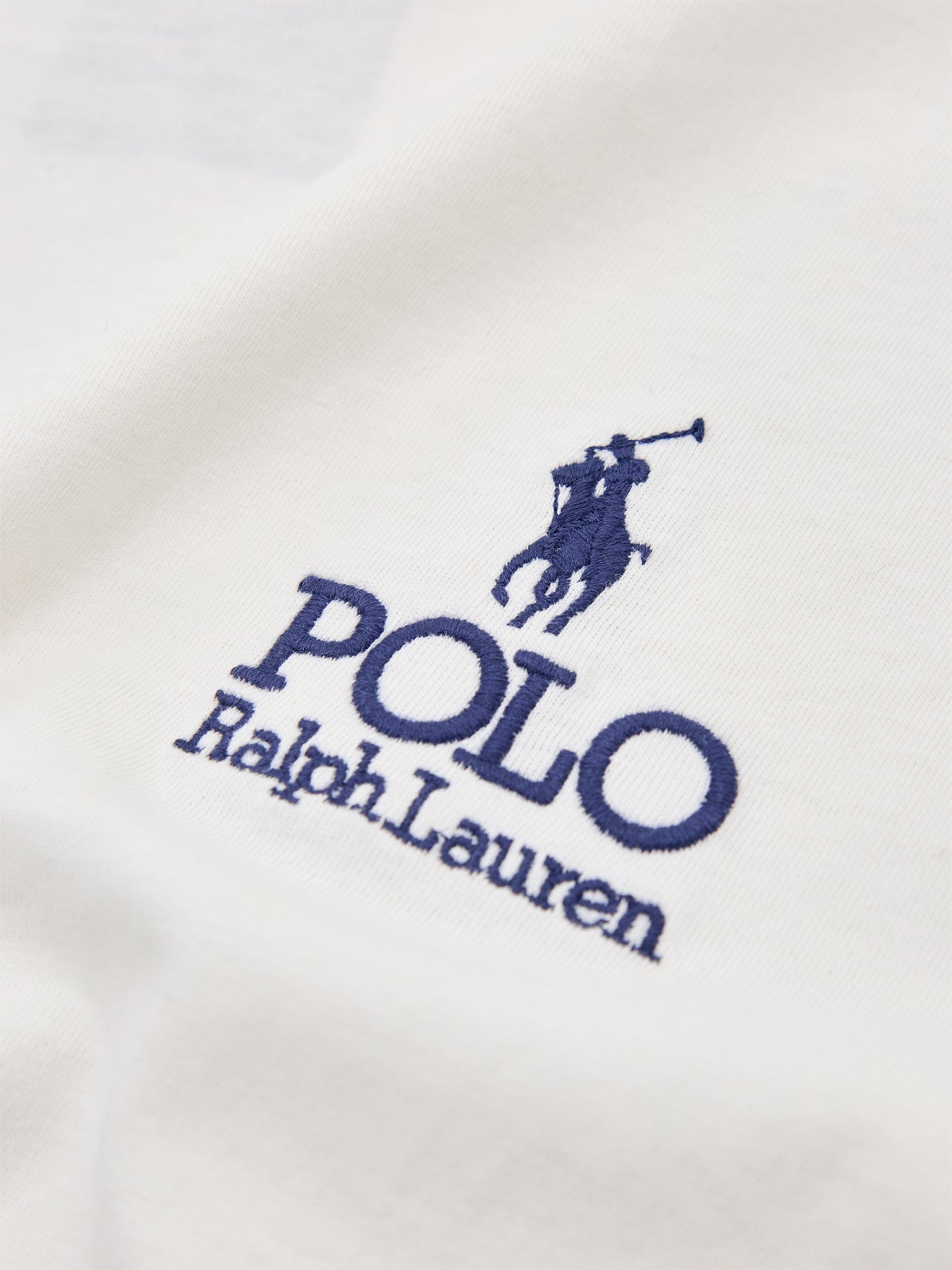 Logo Cotton T-Shirt Cream