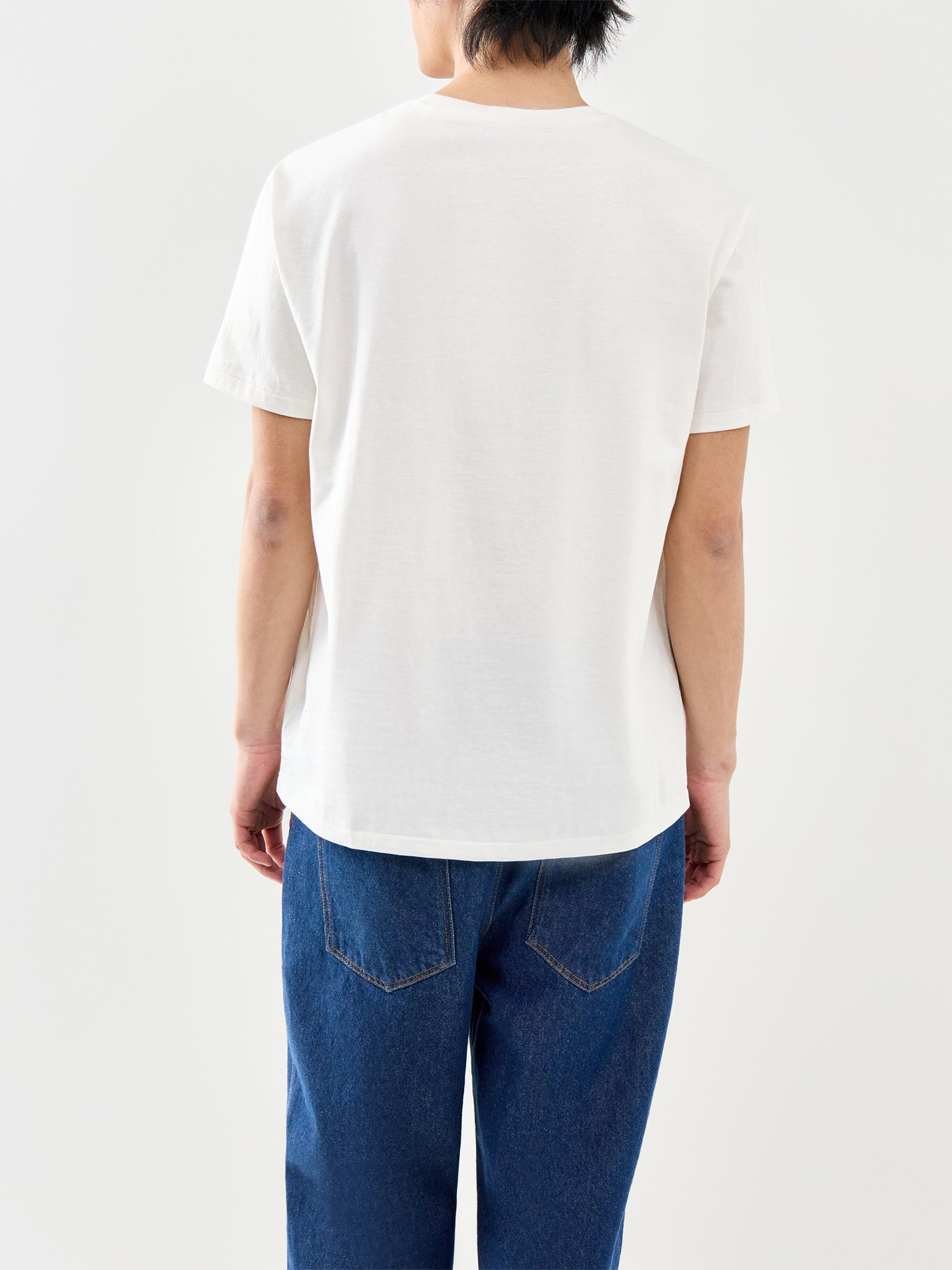Logo Cotton T-Shirt Cream