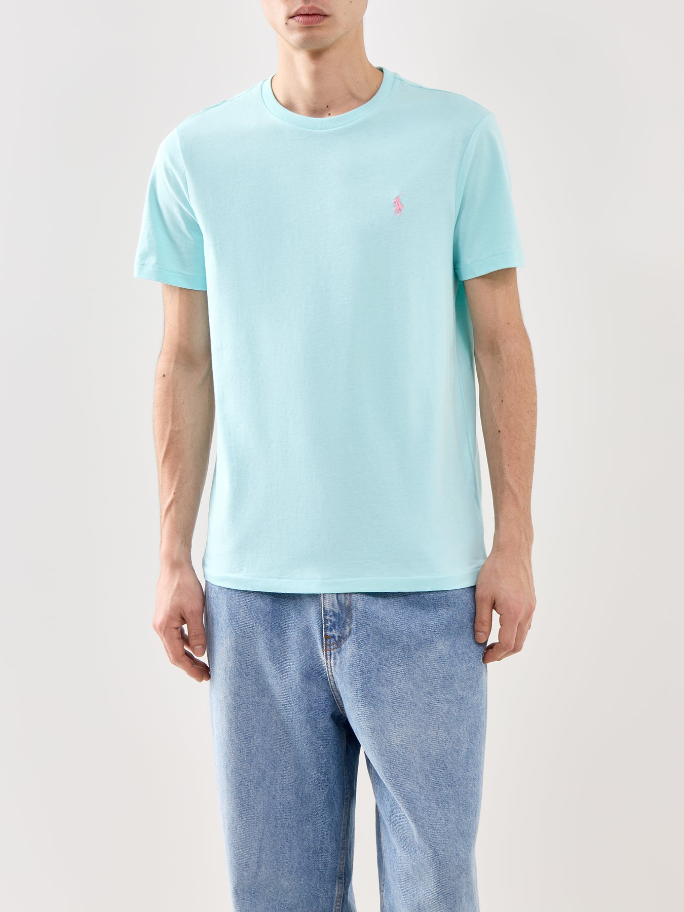 Classic T-Shirt Aqua Blue