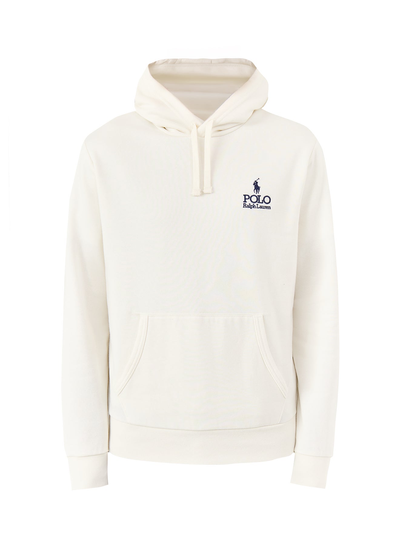Logo Pullover Hoodie Cream
