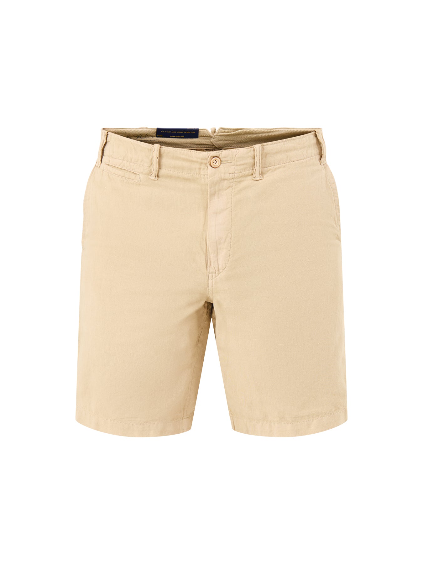 Linen Cotton Shorts Beige