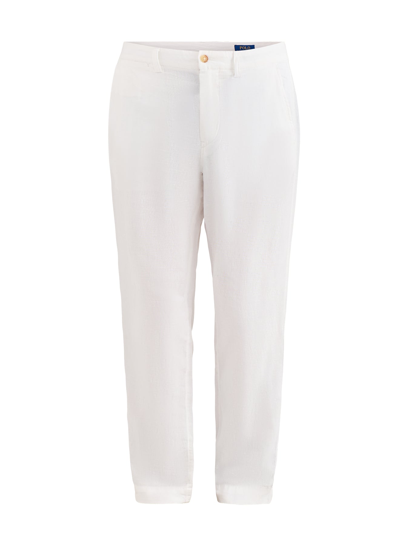 Linen Cotton Trousers White