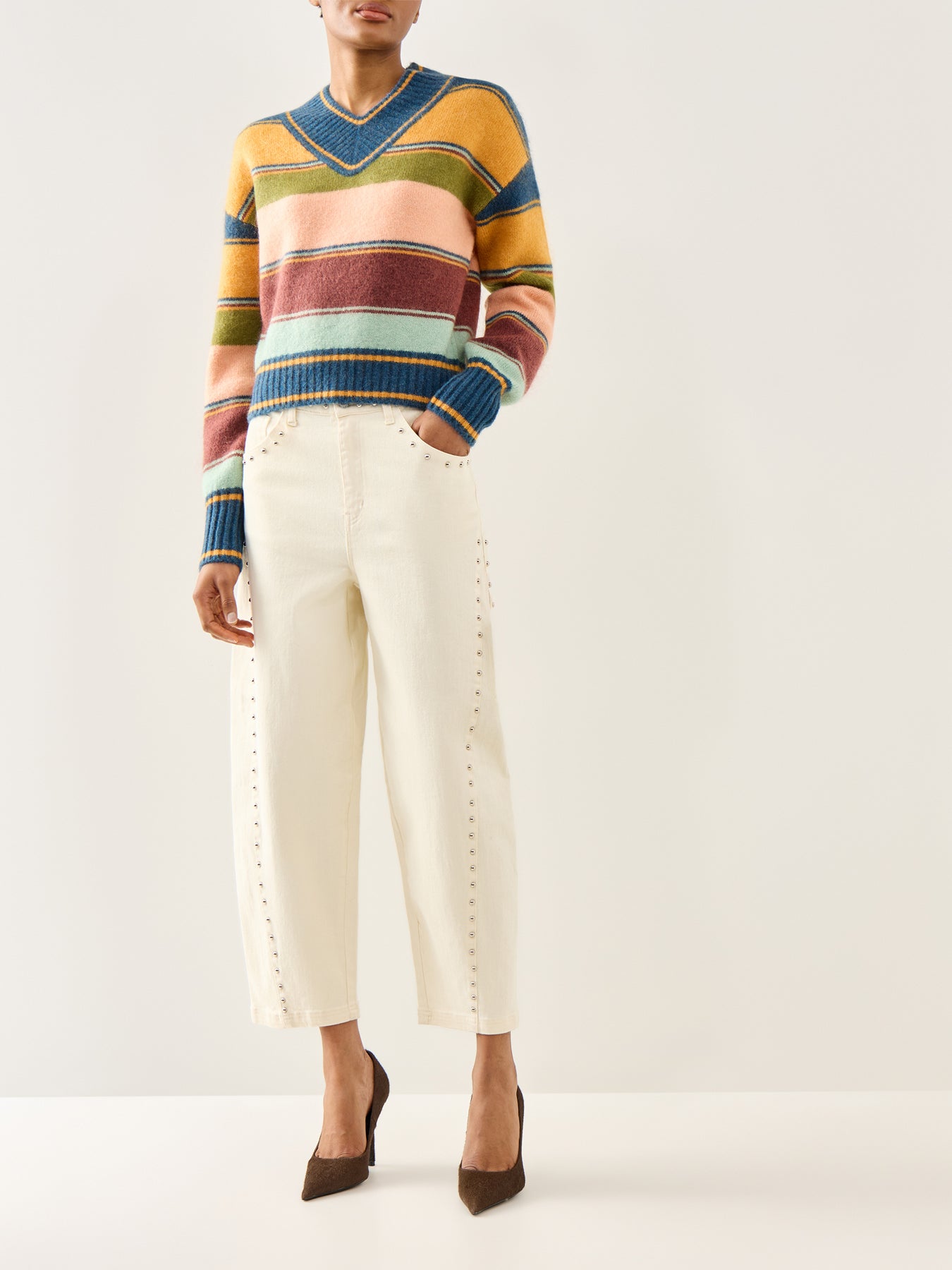 Dusk V Neck Knit